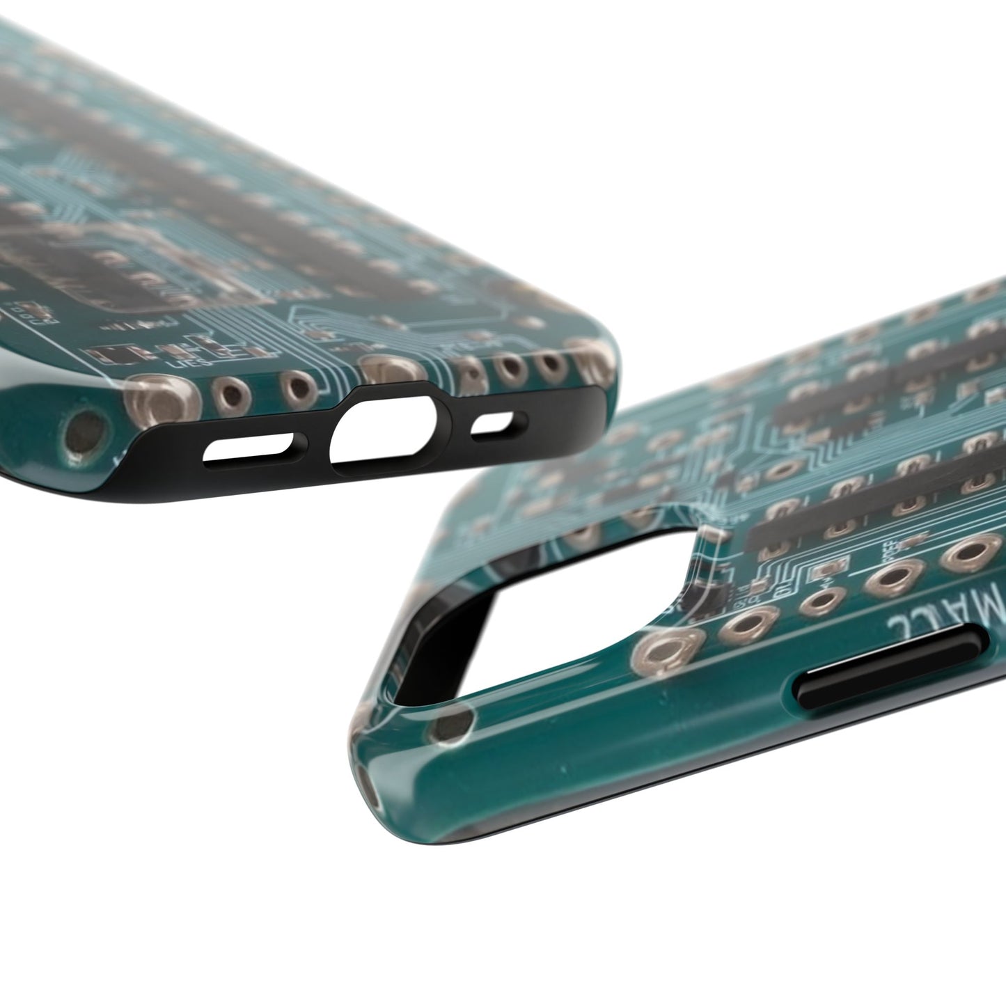 Old Circuits Design Tough Phone Case - for iPhone
