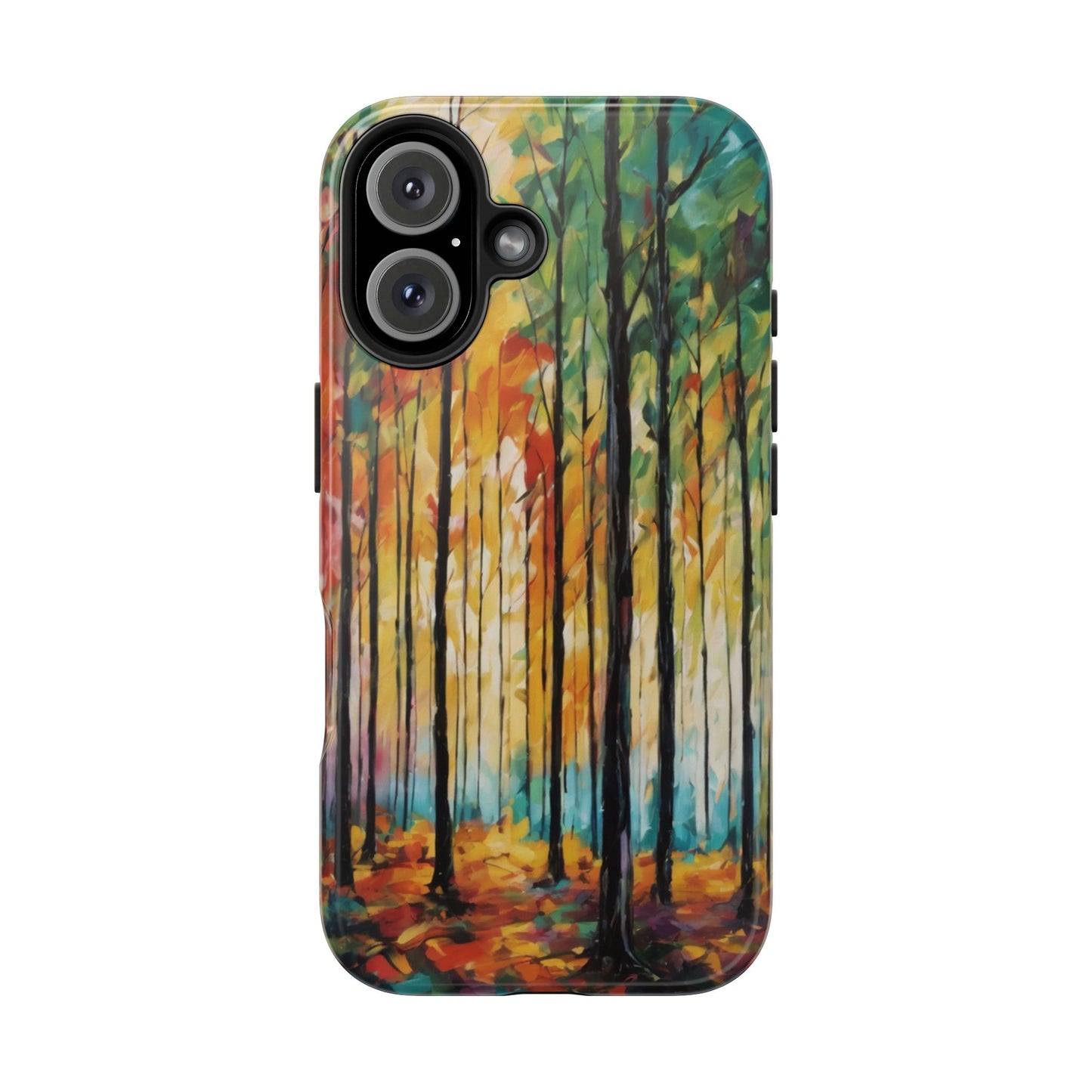 Autumn Forest Tough Phone Case - Colorful Nature Design - for iPhone