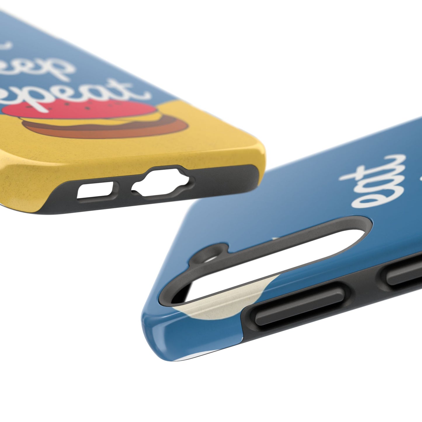 Eat, Sleep, Repeat Phone Case – Fun & Durable Tough Phone Cases for Food Lovers
