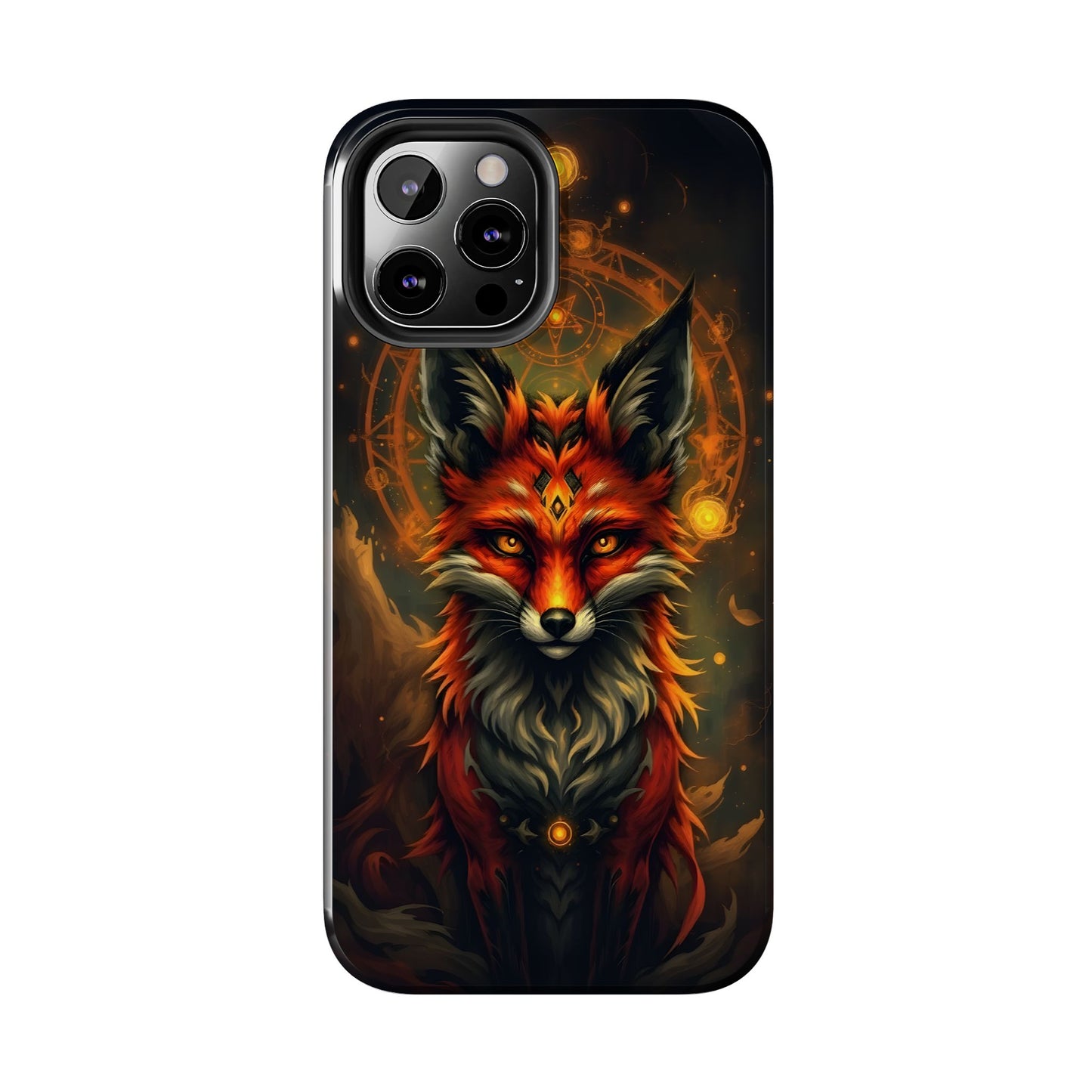 Mystical Fox Tough Phone Case - Durable Protection with Enchanting Design - for iPhone