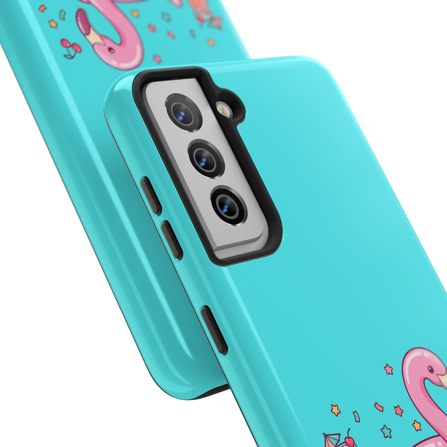 Flamingo Pool Party iPhone Case