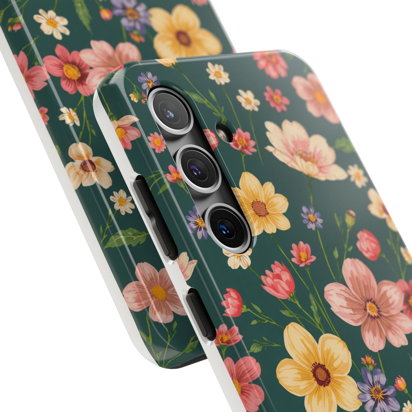 Vintage Spring Flowers Tough Phone Case - Durable Protection for iPhone