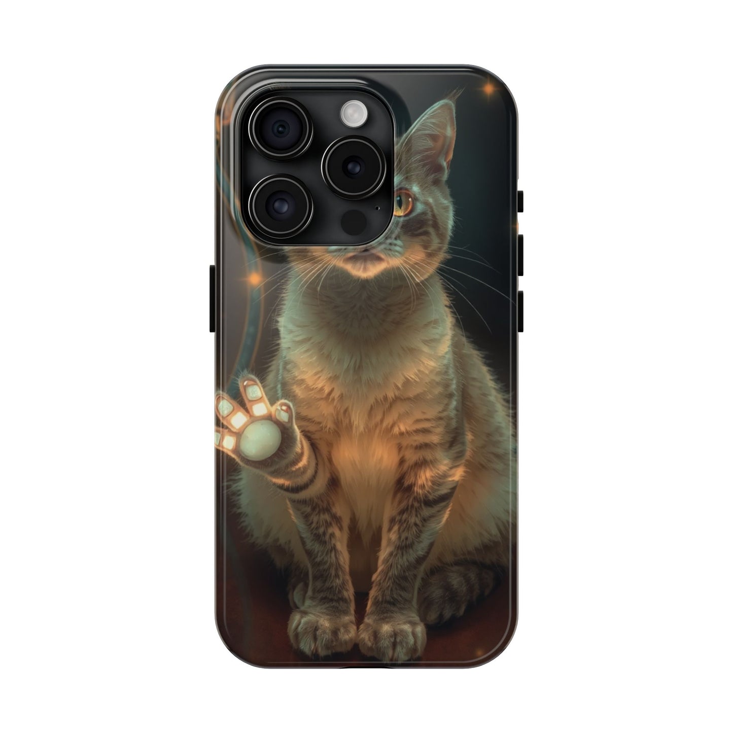 Whimsical Cat Phone Case | Tough Phone Cases for Cat Lovers, Pet Accessories, Gift for Cat Owners, Cute Phone Cover, Personalized Tech