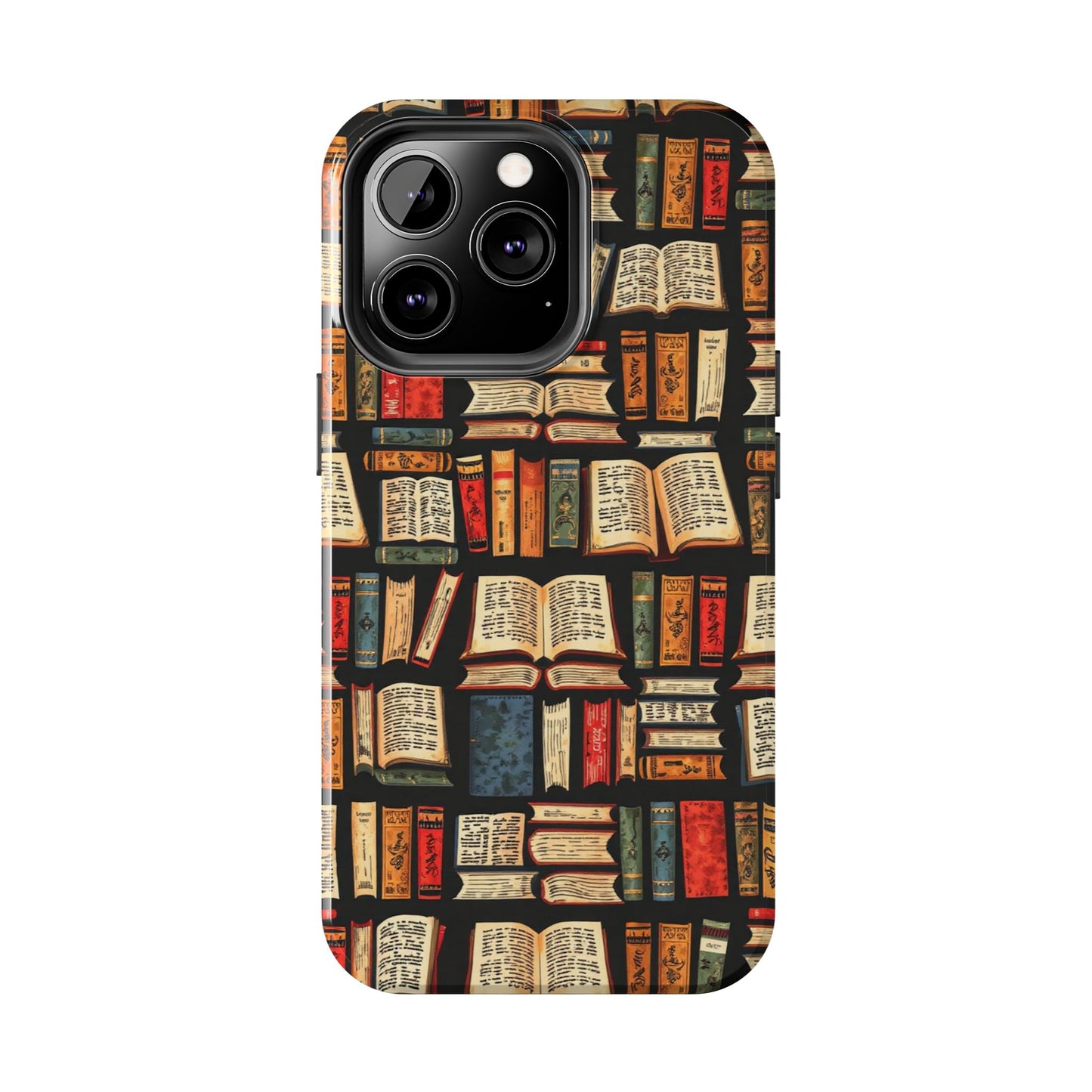 Book Lover Tough Phone Cases - Durable Protective Cases for Literature Fans