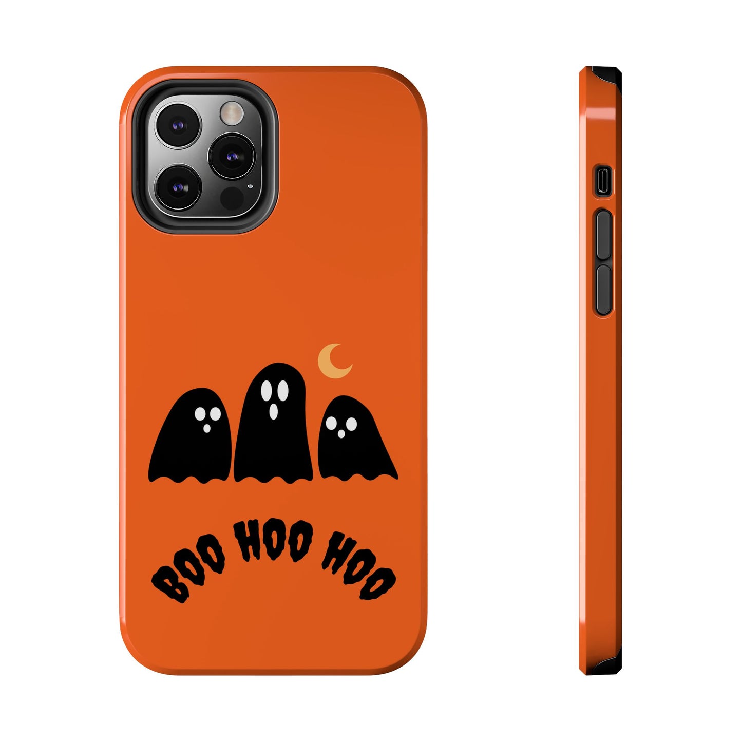 Halloween Ghost Phone Case - Boo Hoo Hoo Design - for iPhone