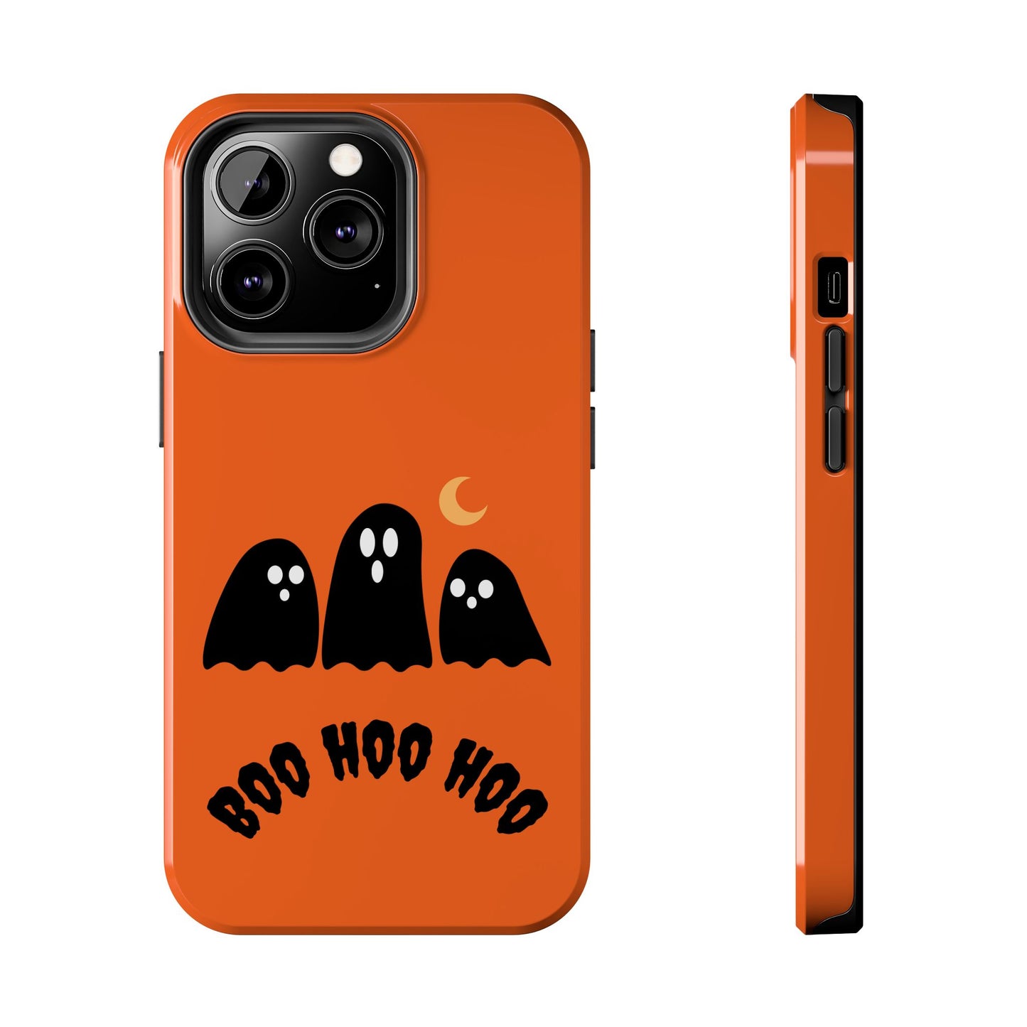 Halloween Ghost Phone Case - Boo Hoo Hoo Design - for iPhone