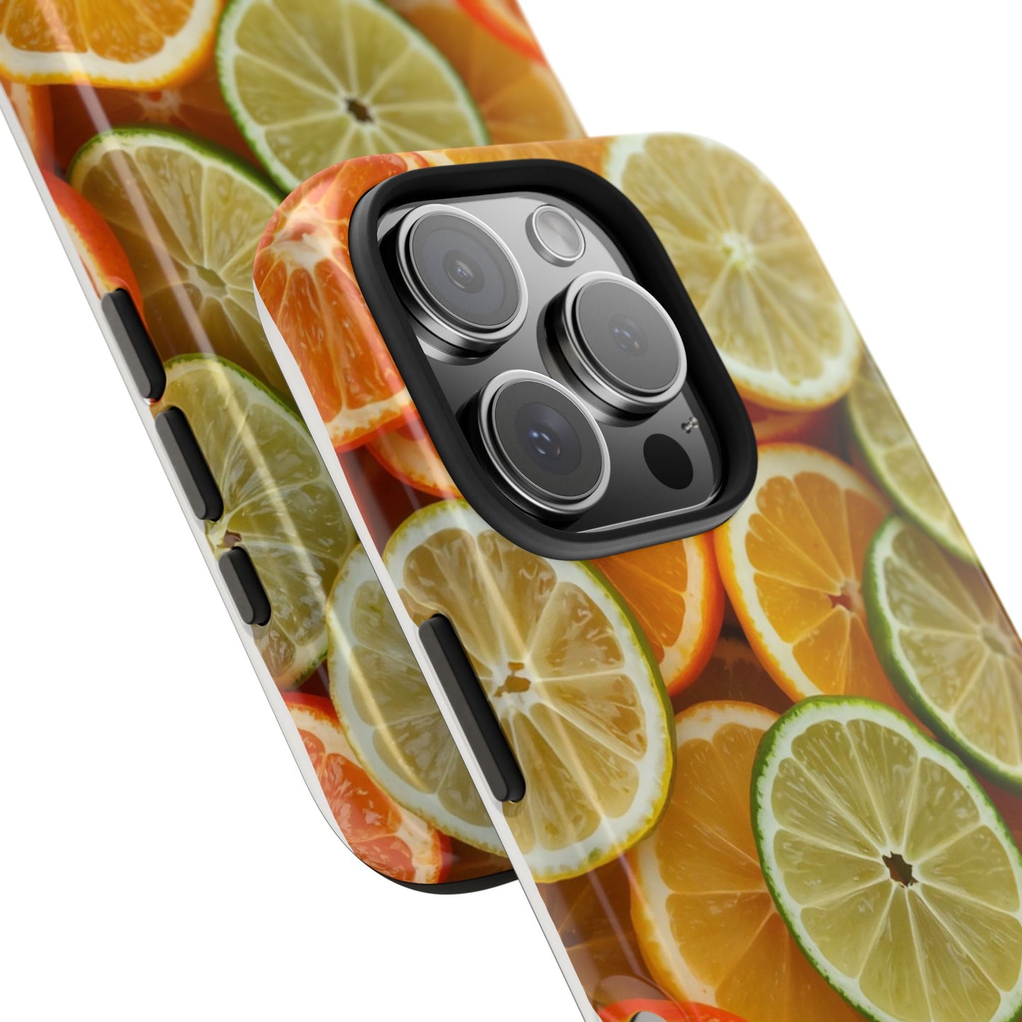 Citrus Slice Tough Phone Case – Vibrant Fruit Design for Summer Fun
