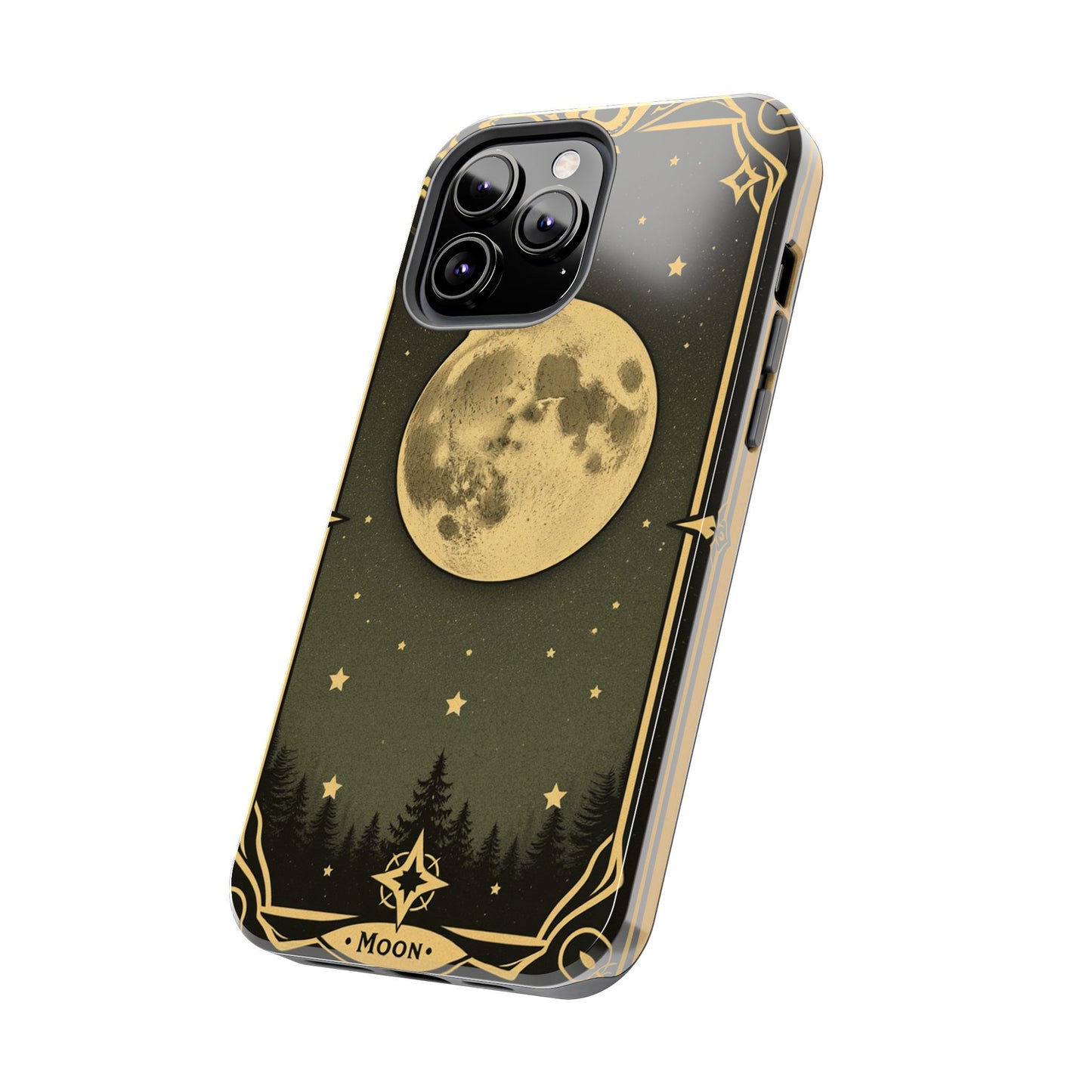 Celestial Moon Phone Case - Tough & Stylish for Star Lovers