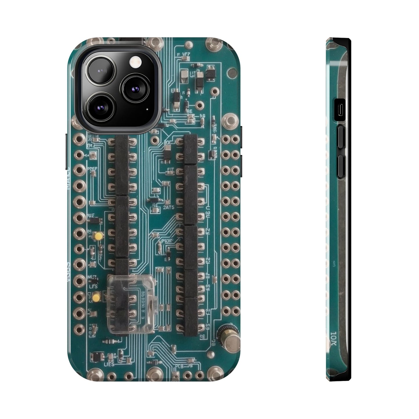 Old Circuits Design Tough Phone Case - for iPhone