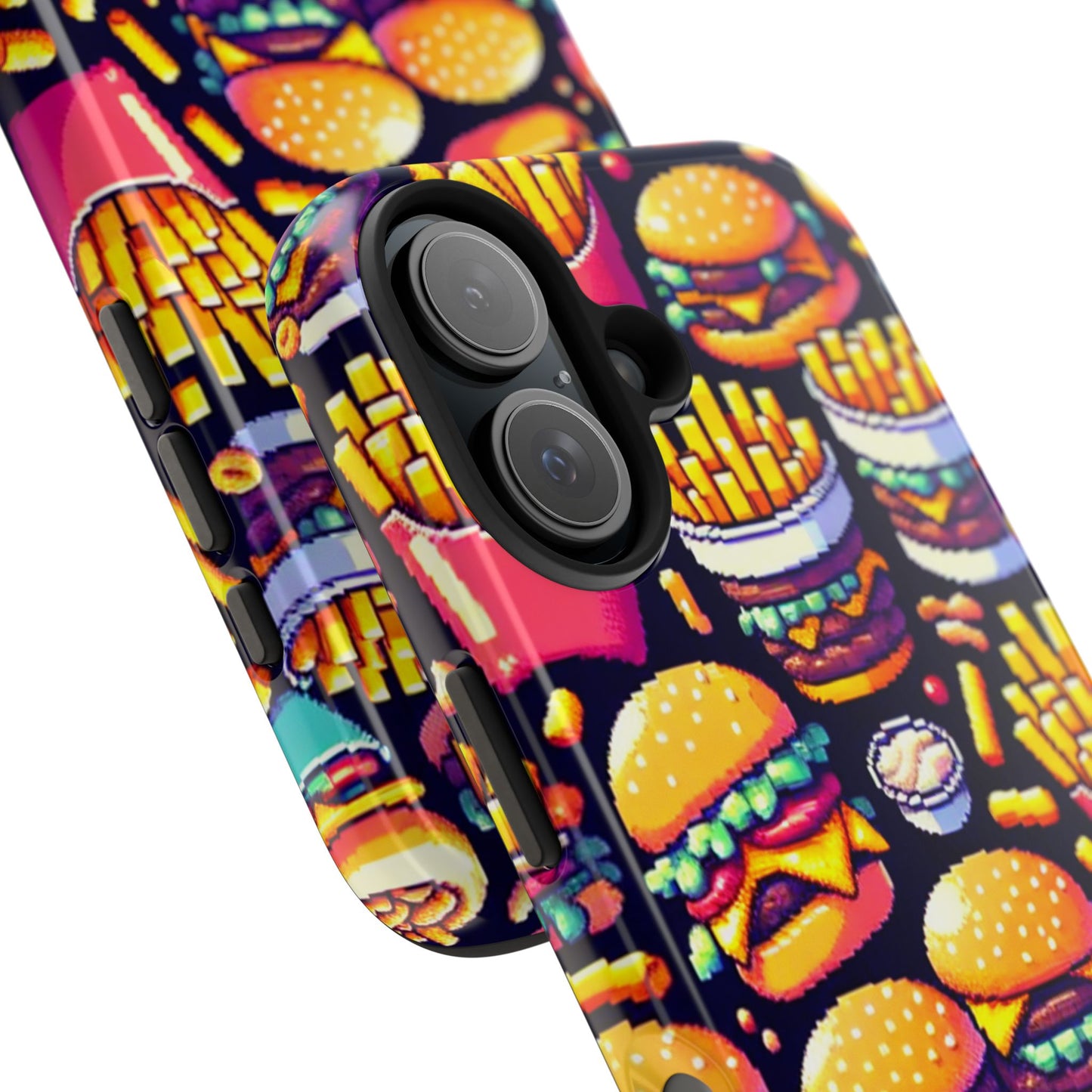 Retro Fast Food Phone Case - Tough and Durable - for iPhone