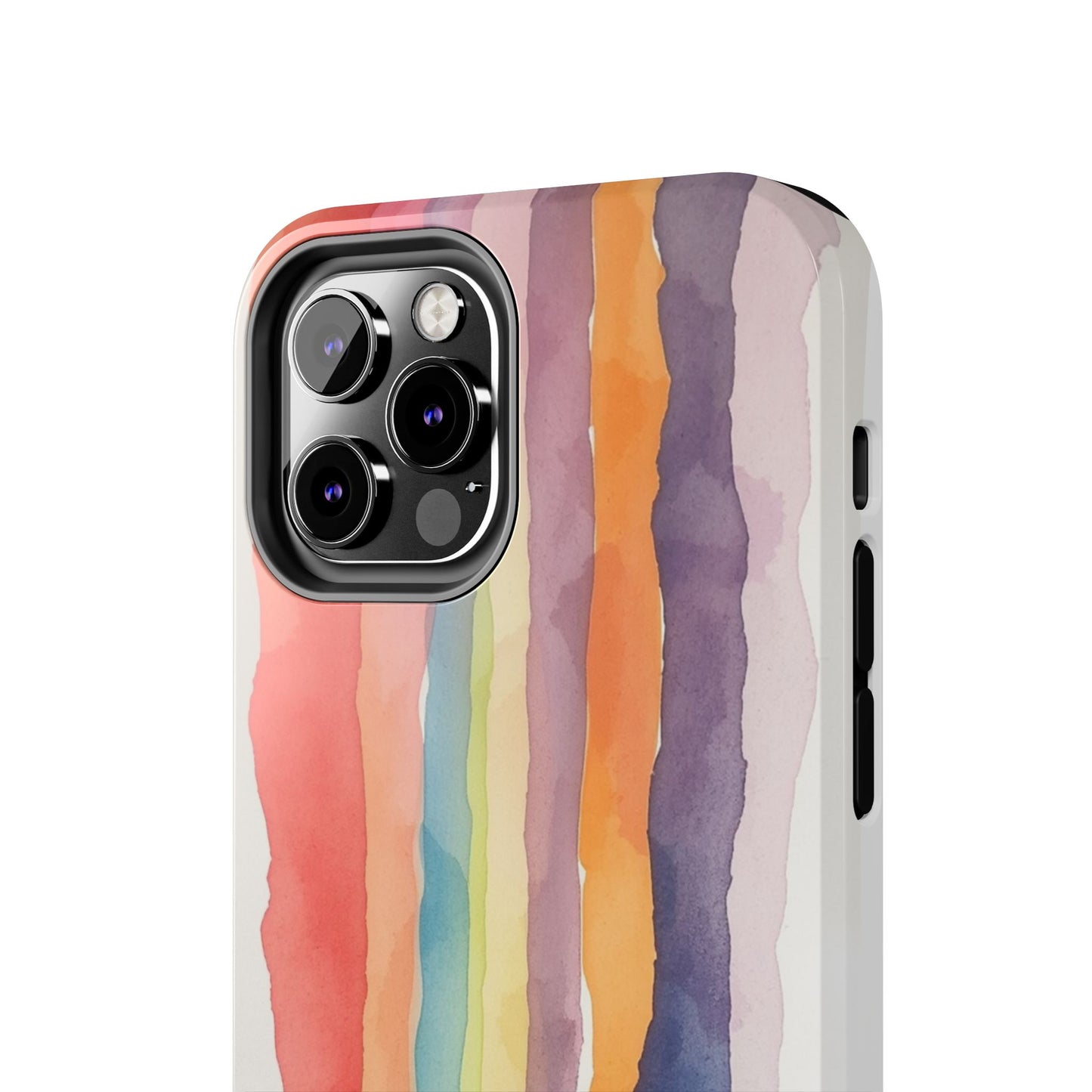 Colorful Watercolor Tough Phone Case - Stylish and Durable Cover for Creative Souls