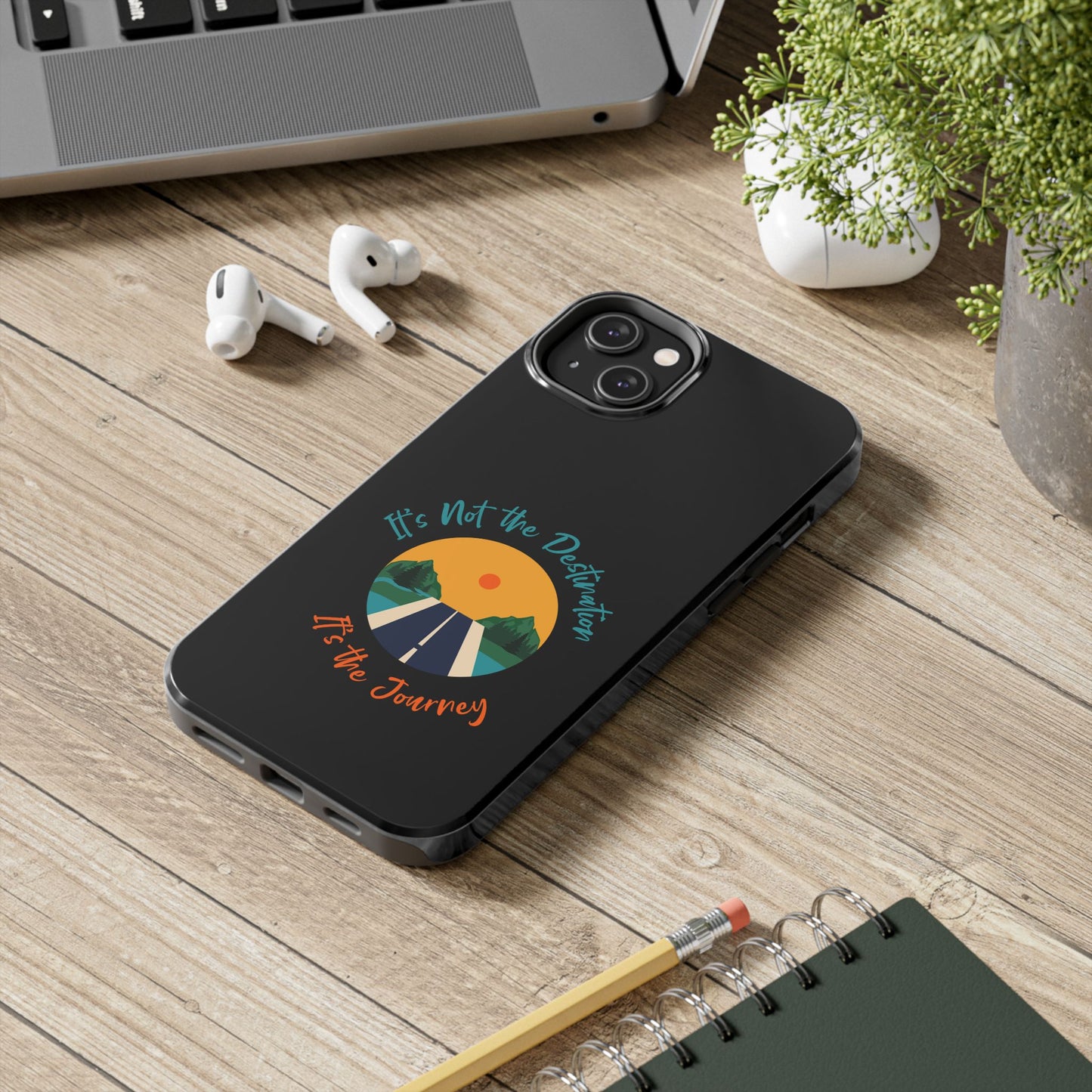 Adventure Quote Phone Case - 'It's Not the Destination, It's the Journey' - for iPhone