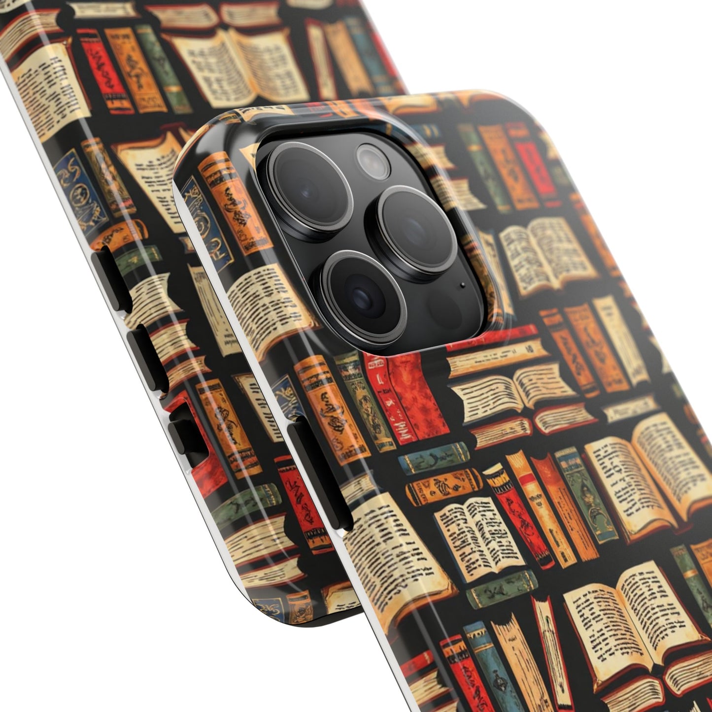 Book Lover Tough Phone Cases - Durable Protective Cases for Literature Fans