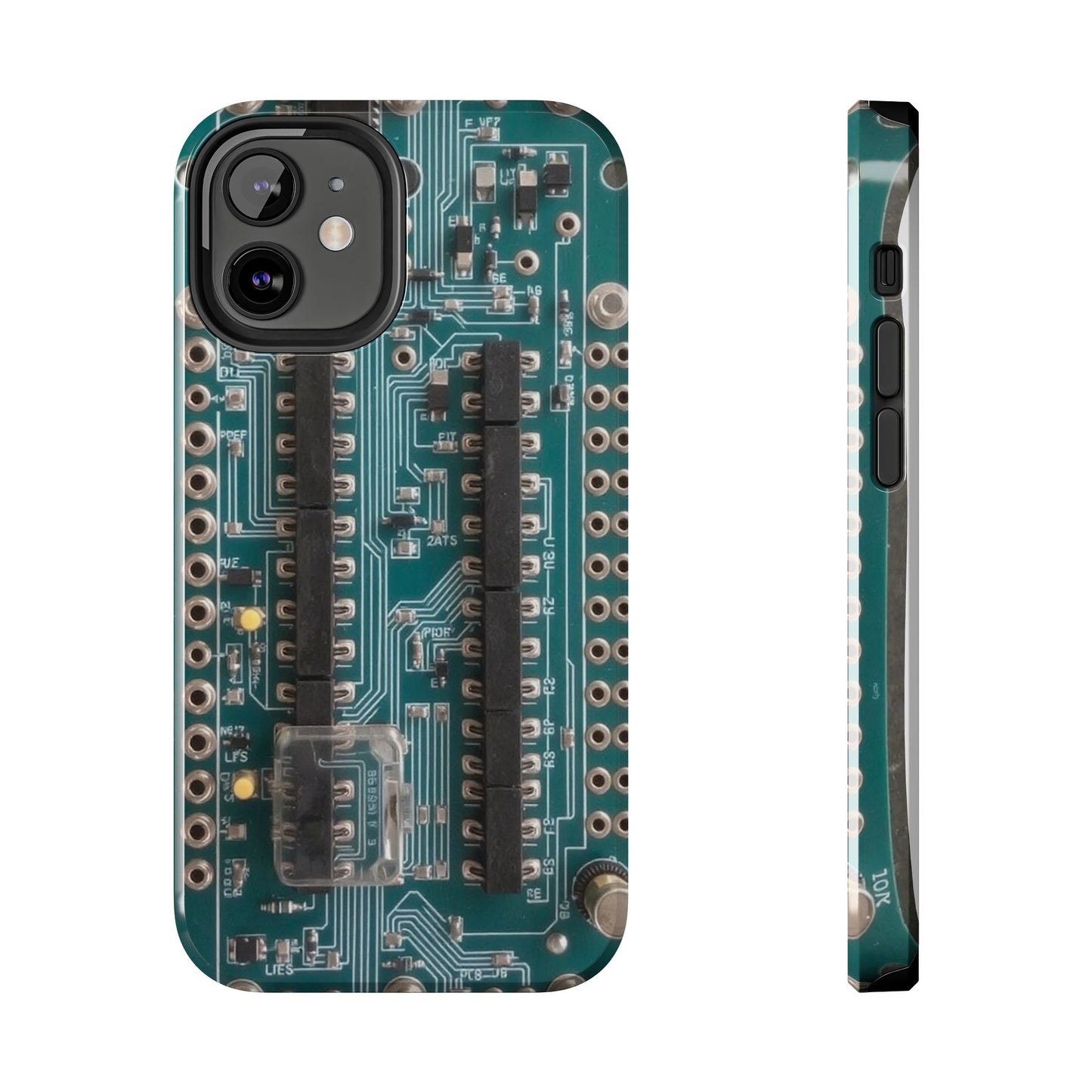 Old Circuits Design Tough Phone Case - for iPhone