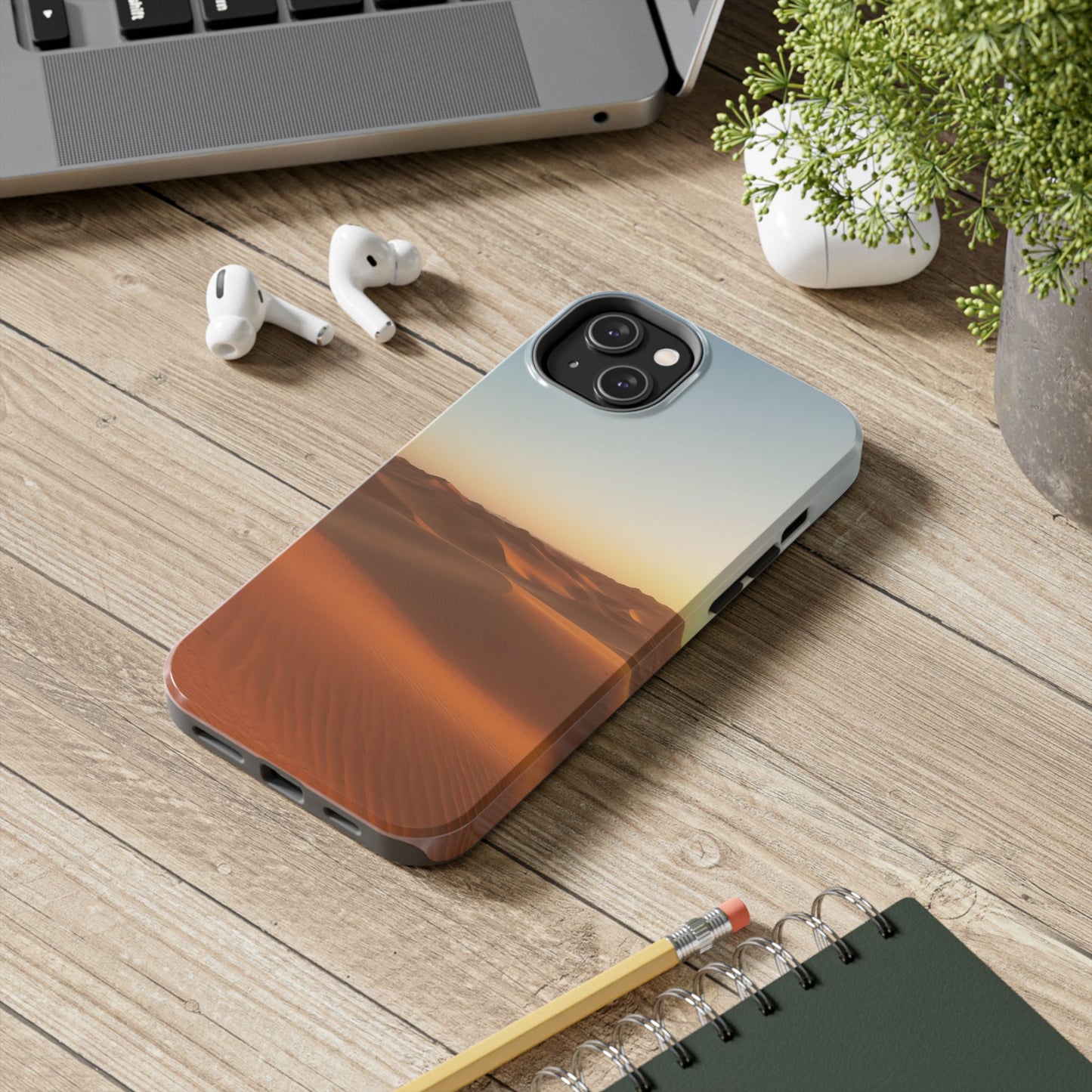 Desert Sunset Tough Phone Case - Durable Protection with Scenic Desert Design