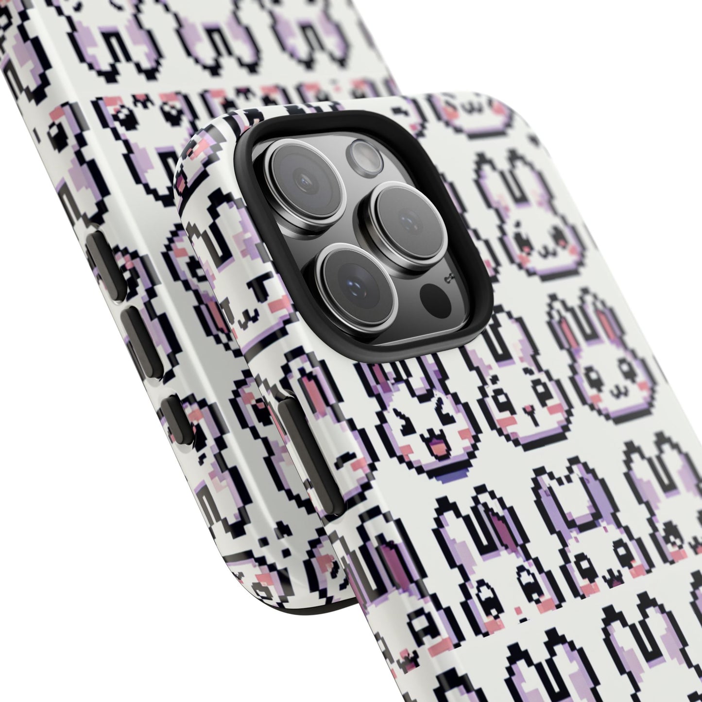 Cute Pixel Bunny Tough Phone Case - Stylish & Protective Cover for iPhone