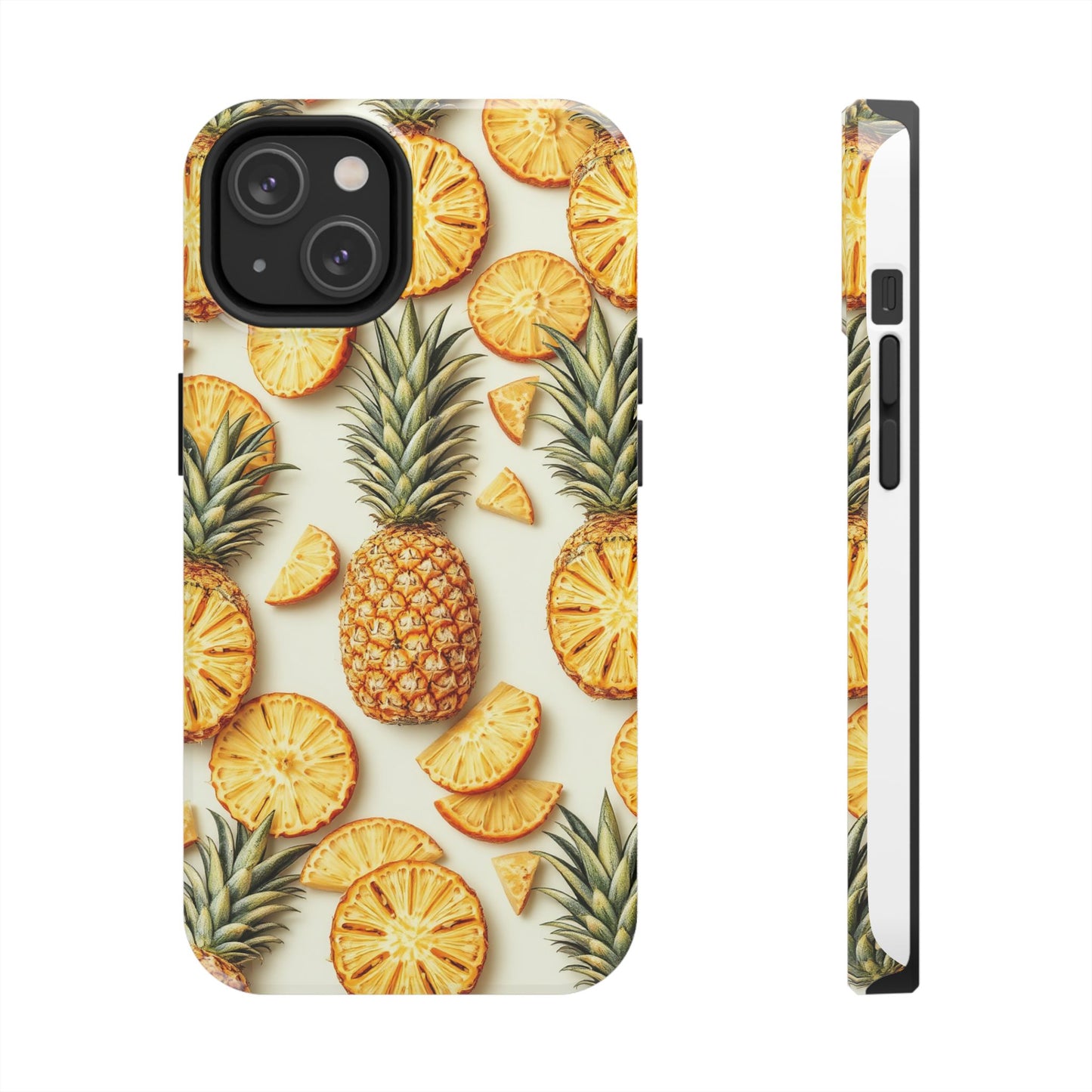 Tropical Pineapple Phone Case - Tough Phone Protector for Summer Vibes