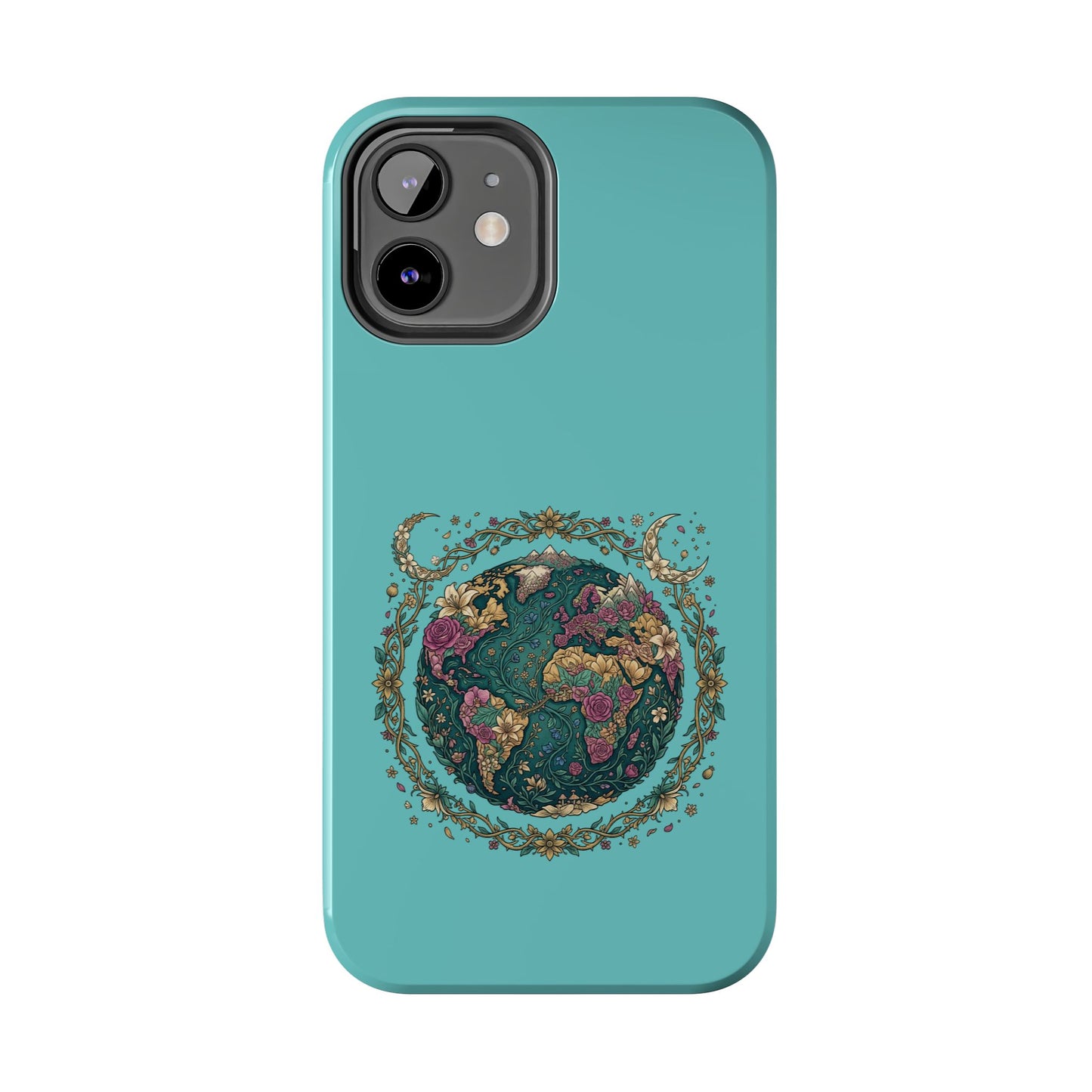 Mystical Floral Planet Phone Case — Tough Protective Phone Case