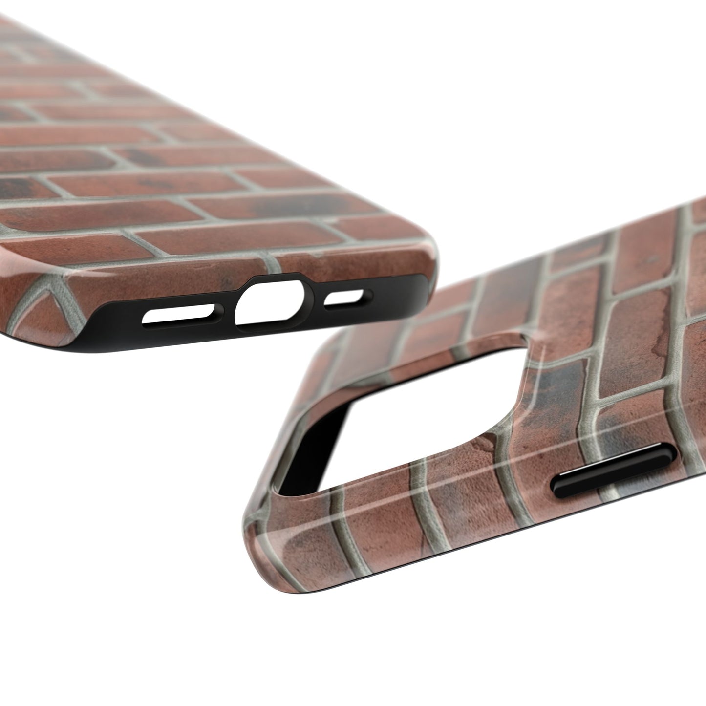 Brick Wall Tough Phone Case - Durable Protection with Urban Style