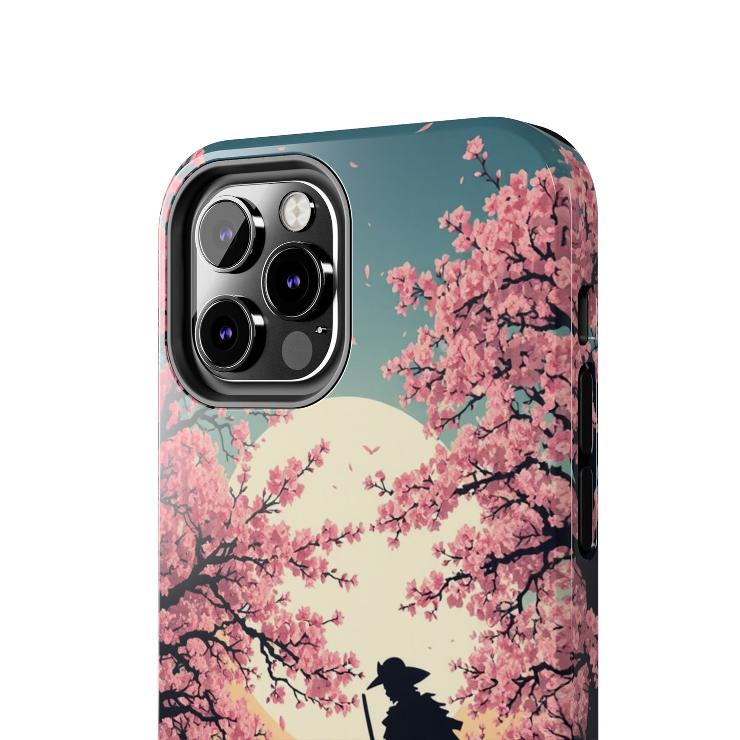Cherry Blossom Samurai Tough Phone Case