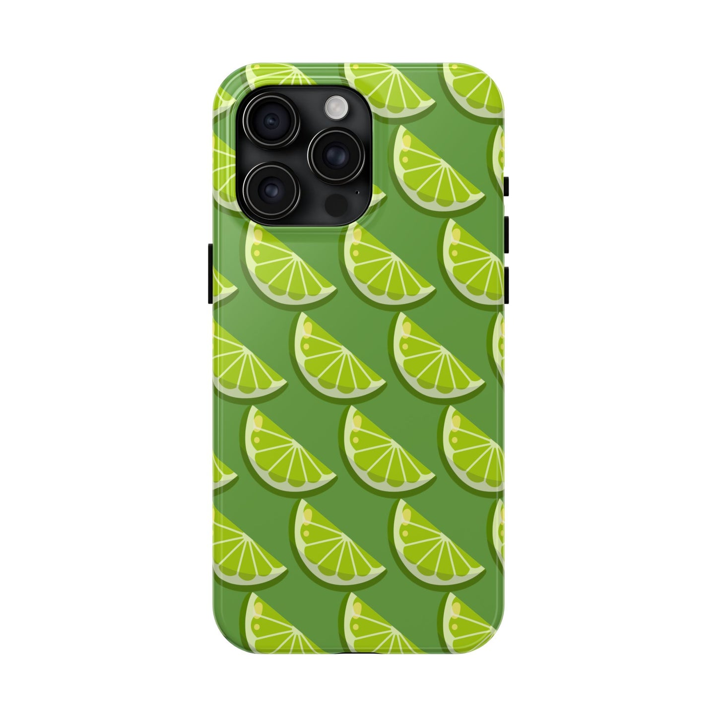 Lime Slice Tough Phone Case - Green Party - for iPhone