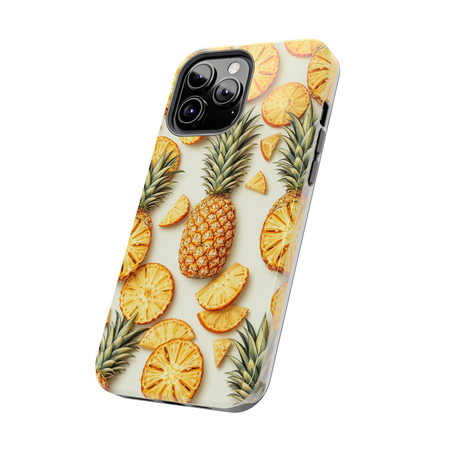 Tropical Pineapple Phone Case - Tough Phone Protector for Summer Vibes