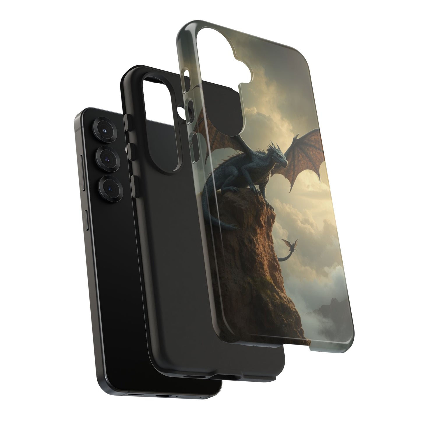 Dragon Fantasy Tough Phone Case - Durable Protection for Adventurers