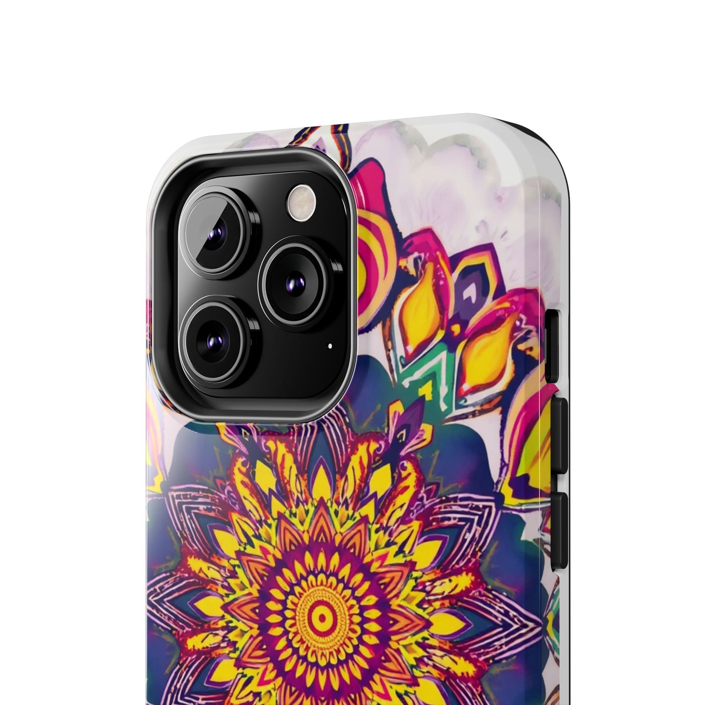 Vibrant Mandala Tough Phone Case - Boho Style Protection - for iPhone