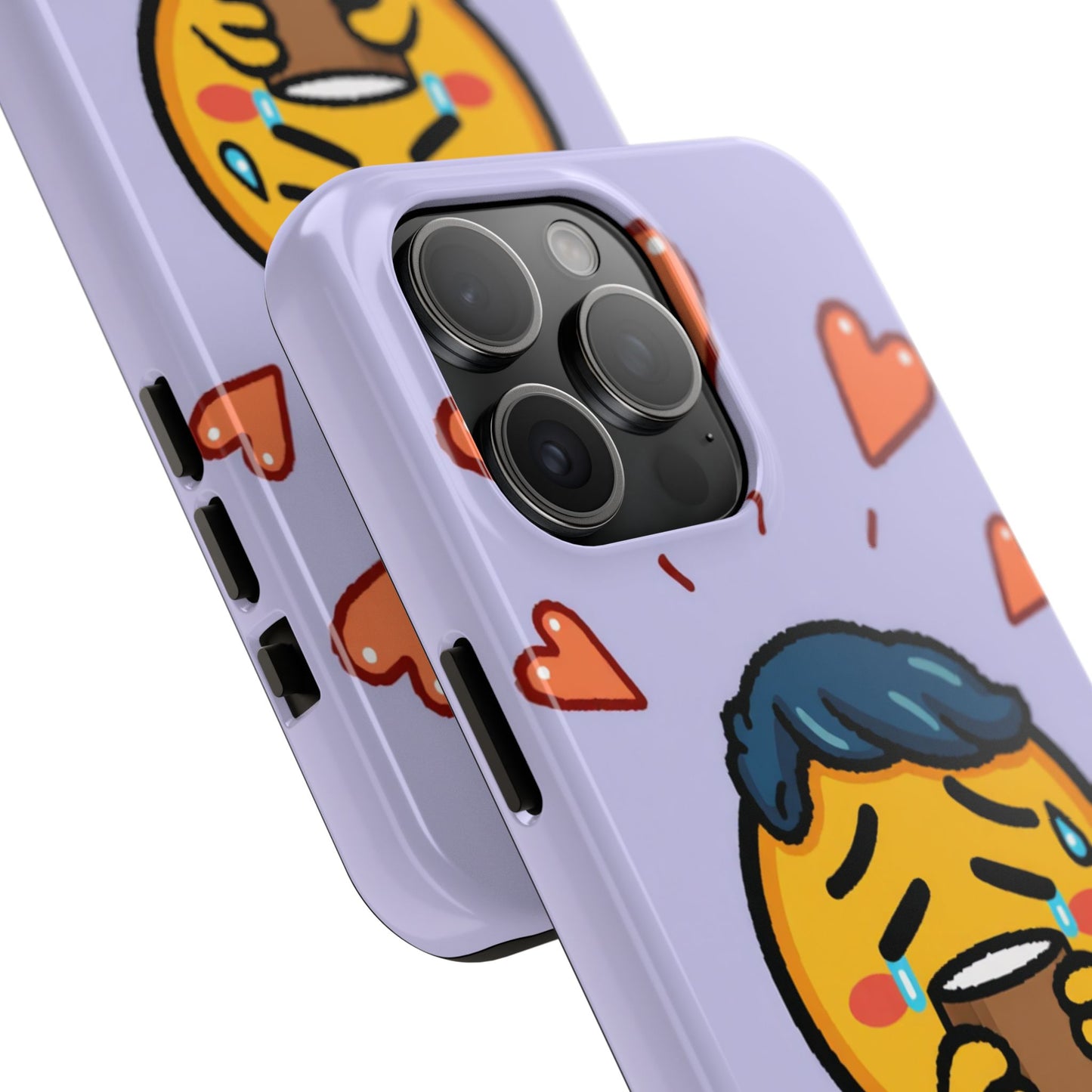 Cute Tough Phone Case - 'Not Today' Emoji Design