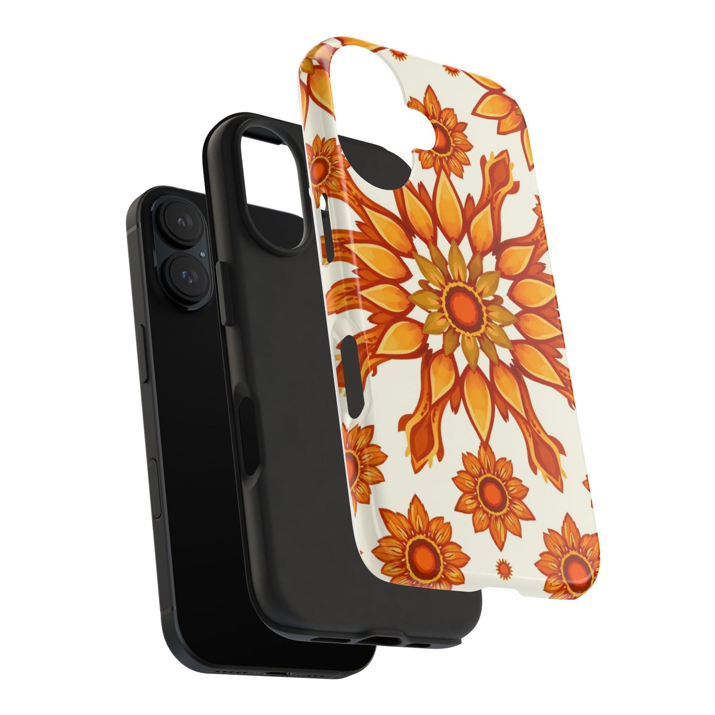 Sun Flower Soul Vibrant Floral Tough Phone Case | Durable & Stylish Protection - for iPhone