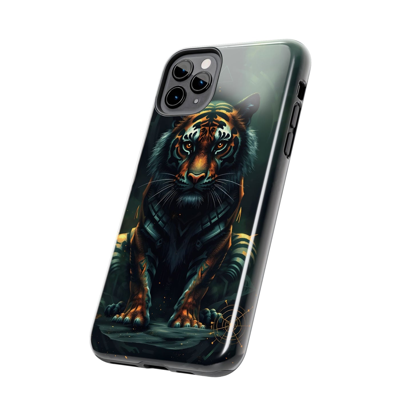 Fierce Mystical Tiger Tough Phone Case | Durable Protection for Nature Lovers - for iPhone