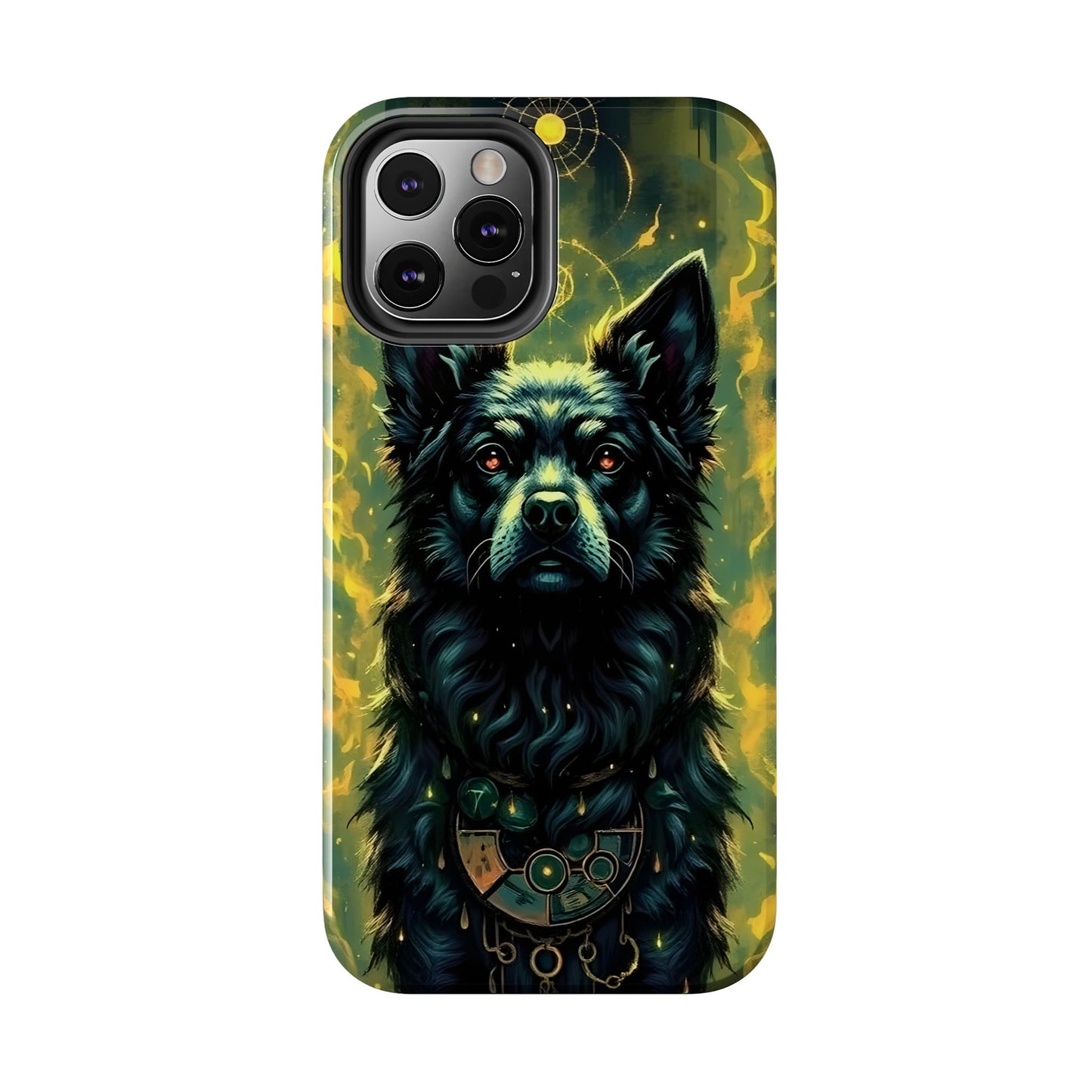 Mystical Dog Tribe Phone Case - Tough and Stylish for Pet Lovers - for iPhone