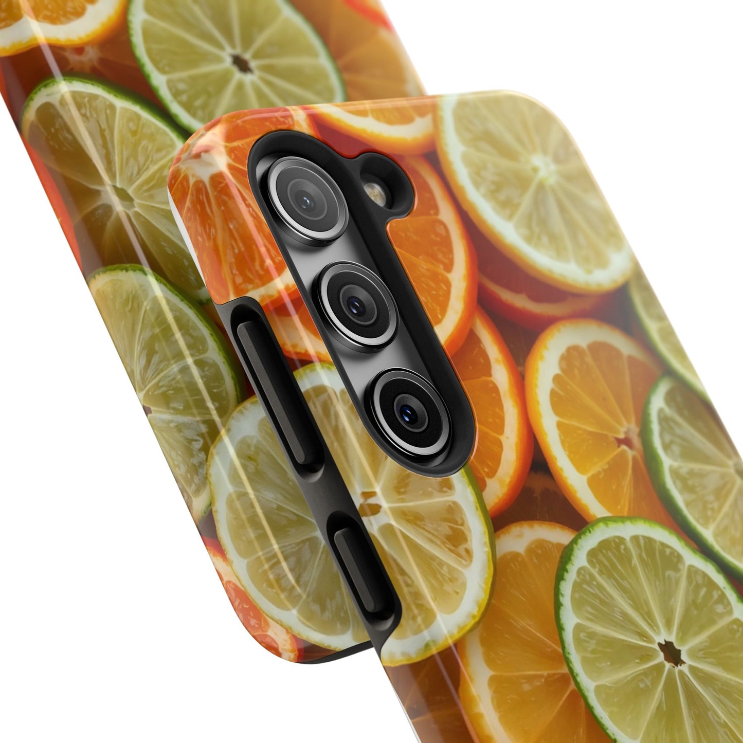 Citrus Slice Tough Phone Case – Vibrant Fruit Design for Summer Fun