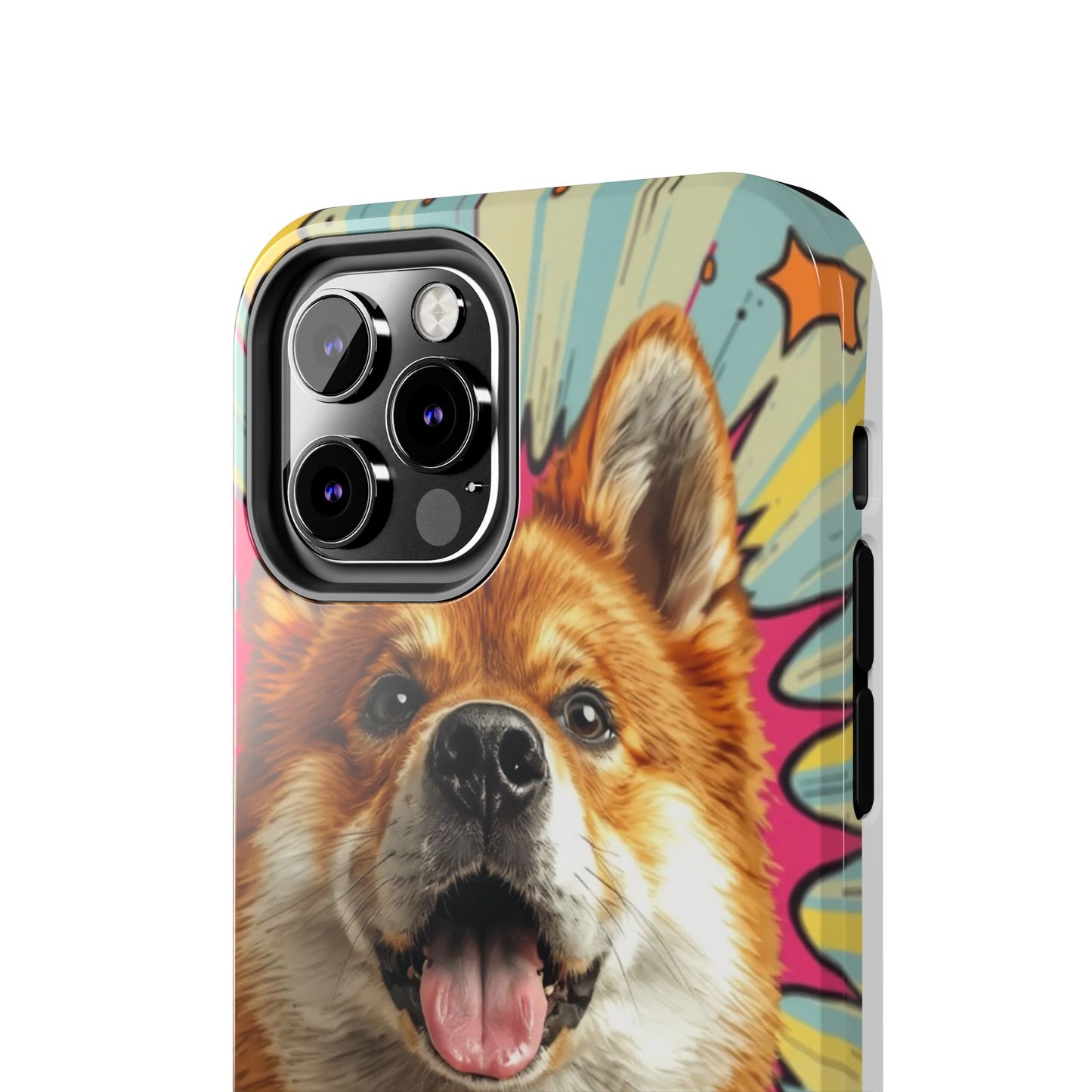 Playful Dog Tough Phone Case - Durable & Stylish Pet Lover Gift