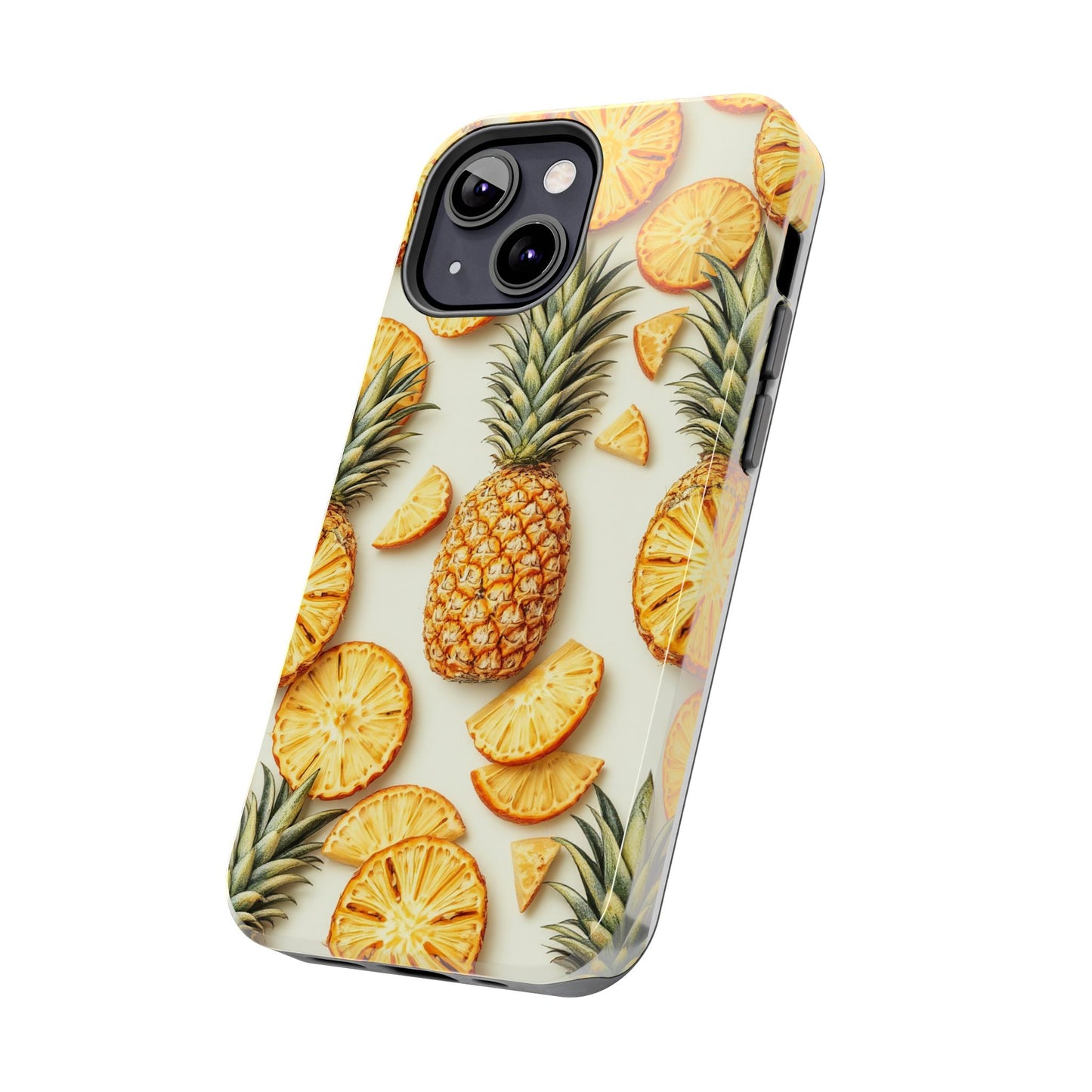 Tropical Pineapple Phone Case - Tough Phone Protector for Summer Vibes