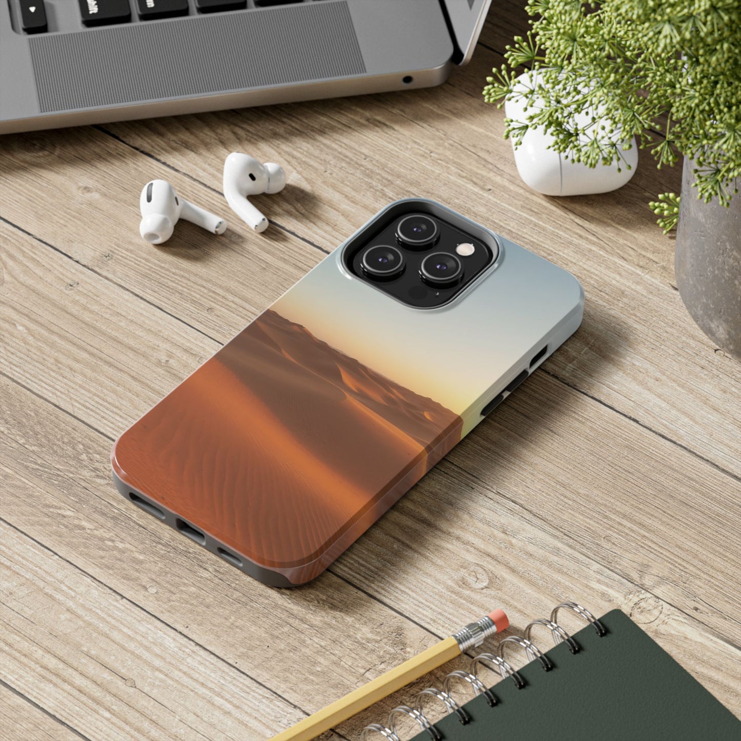 Desert Sunset Tough Phone Case - Durable Protection with Scenic Desert Design