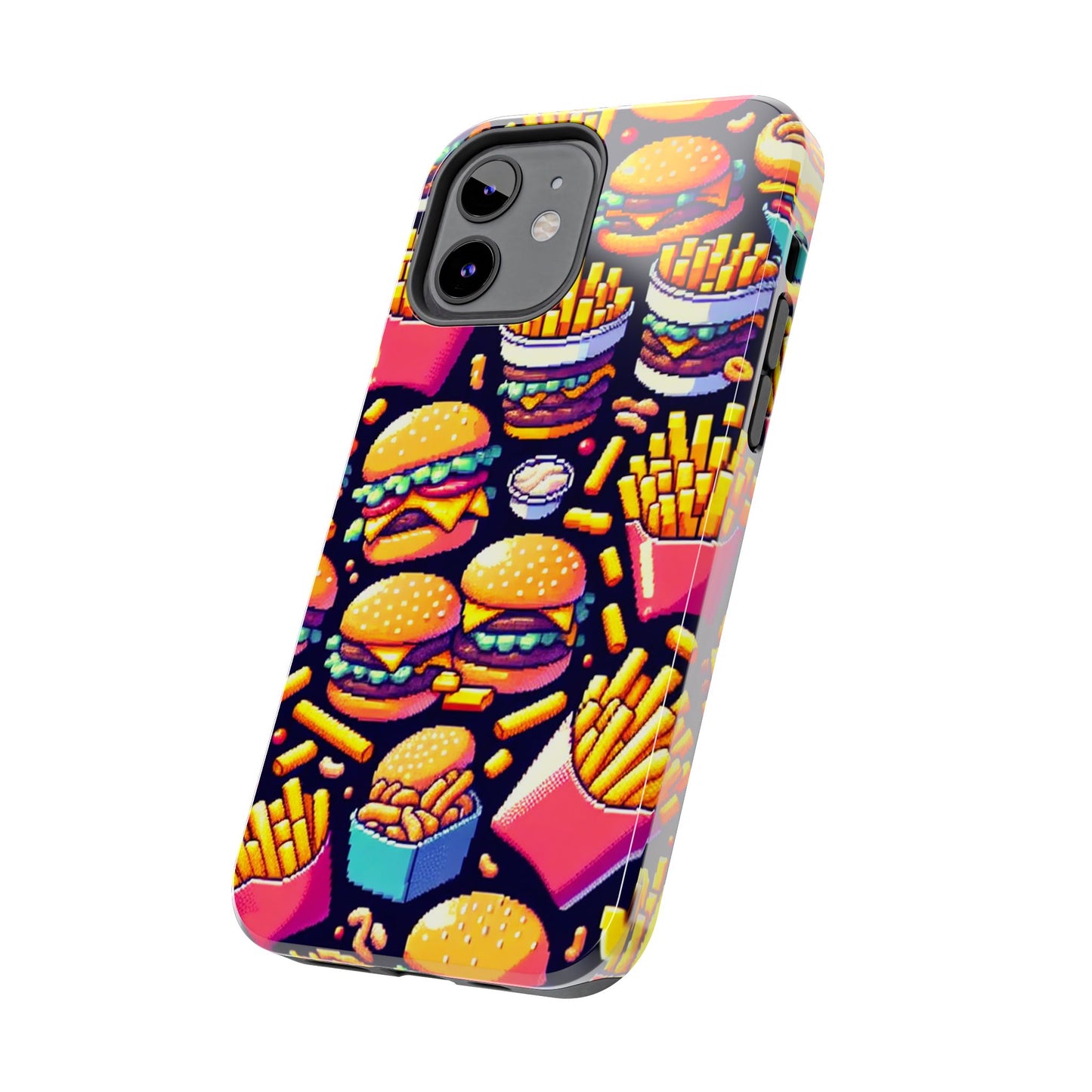 Retro Fast Food Phone Case - Tough and Durable - for iPhone