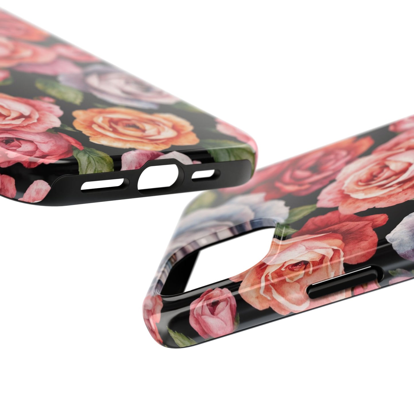 Elegant Floral Tough Phone Case - Perfect for Nature Lovers - for iPhone