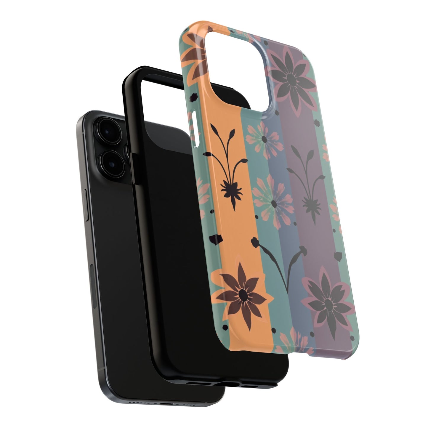 Boho Floral Tough Phone Cases - Durable & Stylish Protection - for iPhone