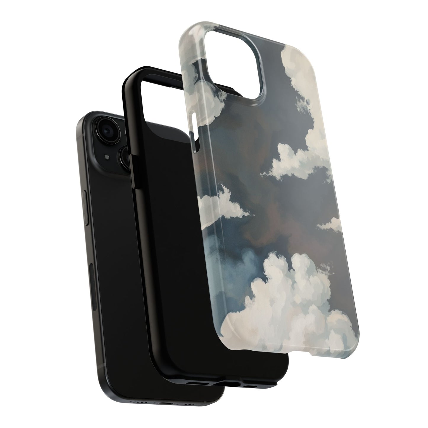 Sky Cloud Phone Case, Tough iPhone Cover, Aesthetic Tech Accessories, Gift for Him/Her, Unique Cell Phone Protectors