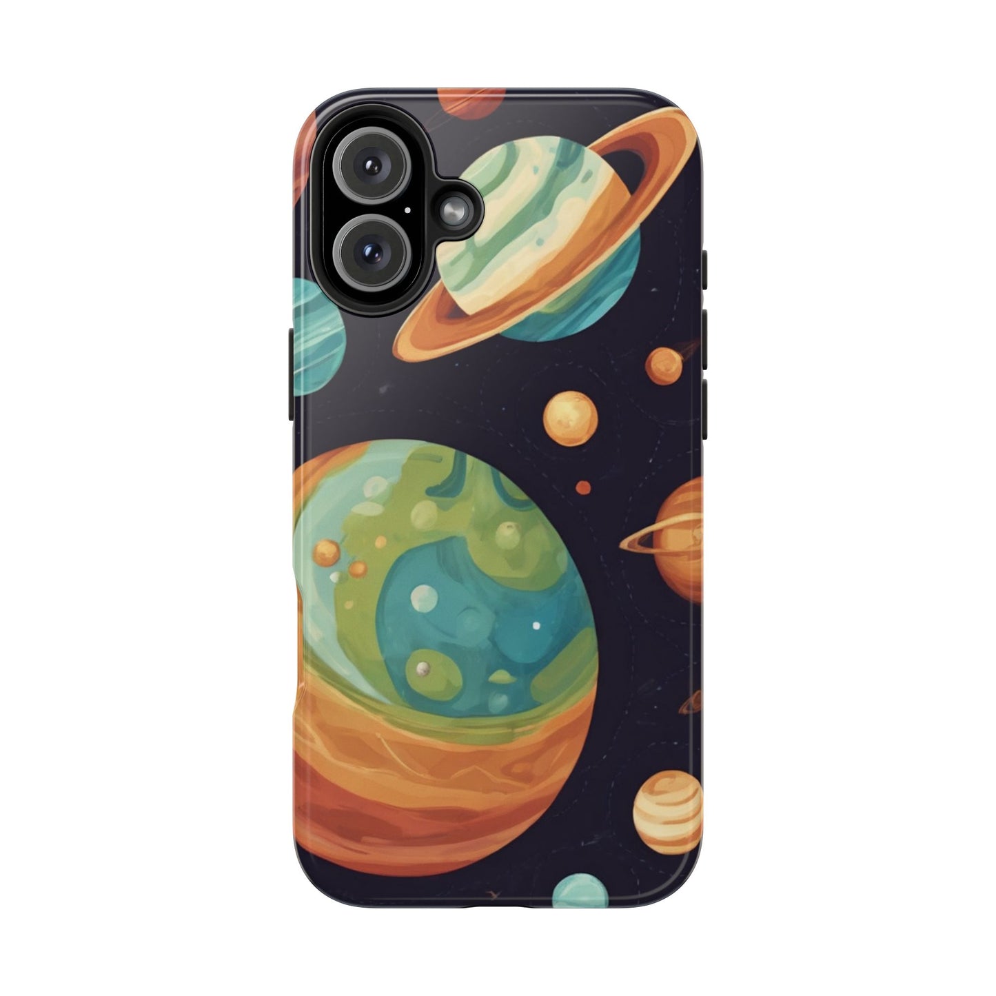 Cosmic Planet Phone Case - Durable Tough Protector for Space Lovers - for iPhone