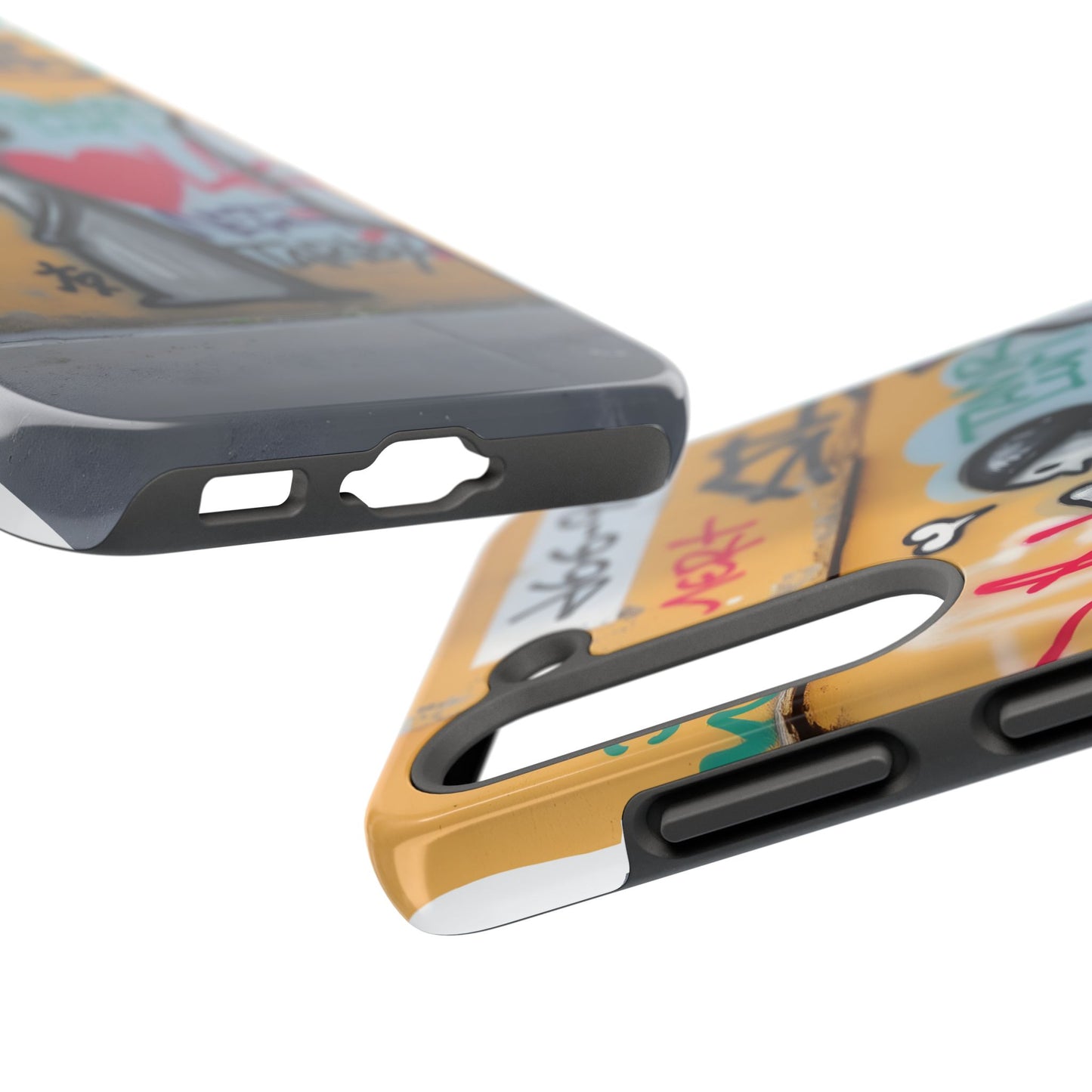 Urban Cupid Graffiti Tough Phone Case - Durable Protection with Street Art Vibe - for iPhone