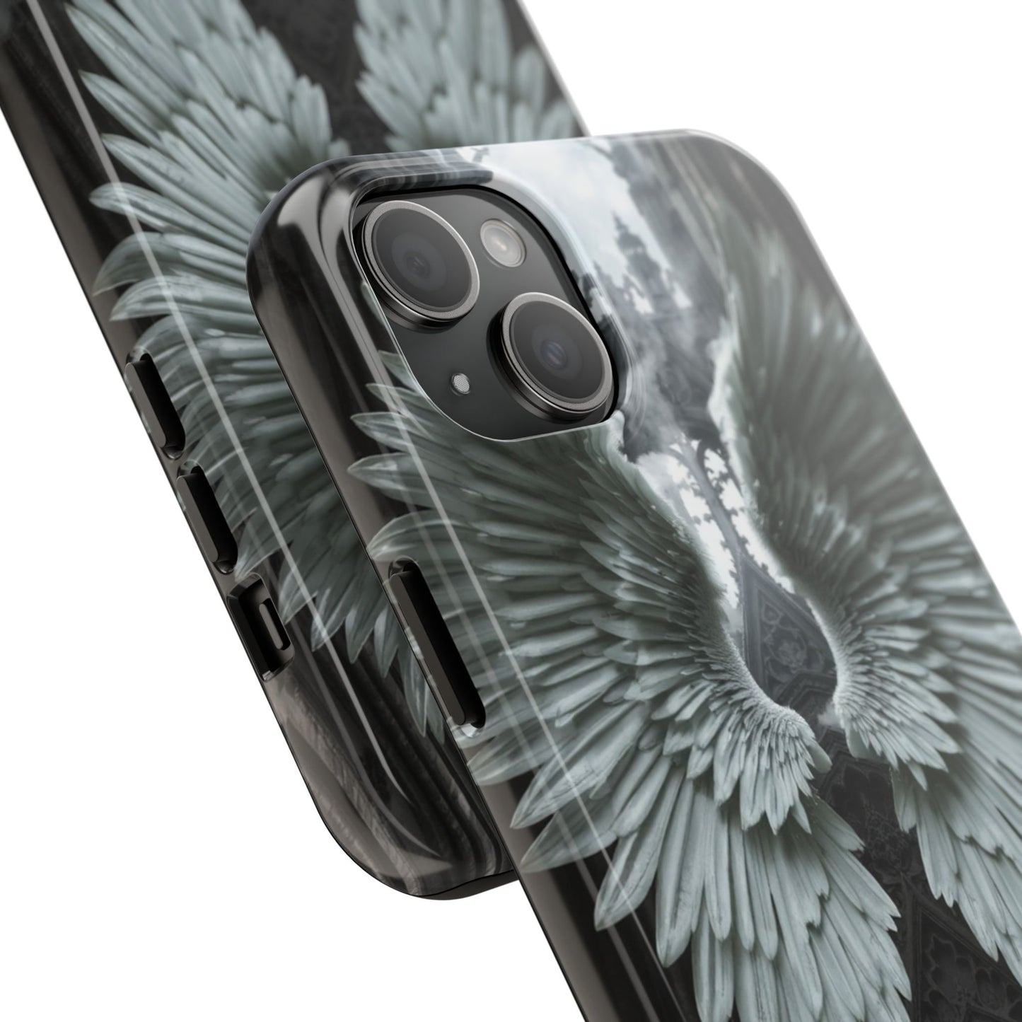 Angel Wings Tough Phone Case - Durable & Stylish Protection for Creatives
