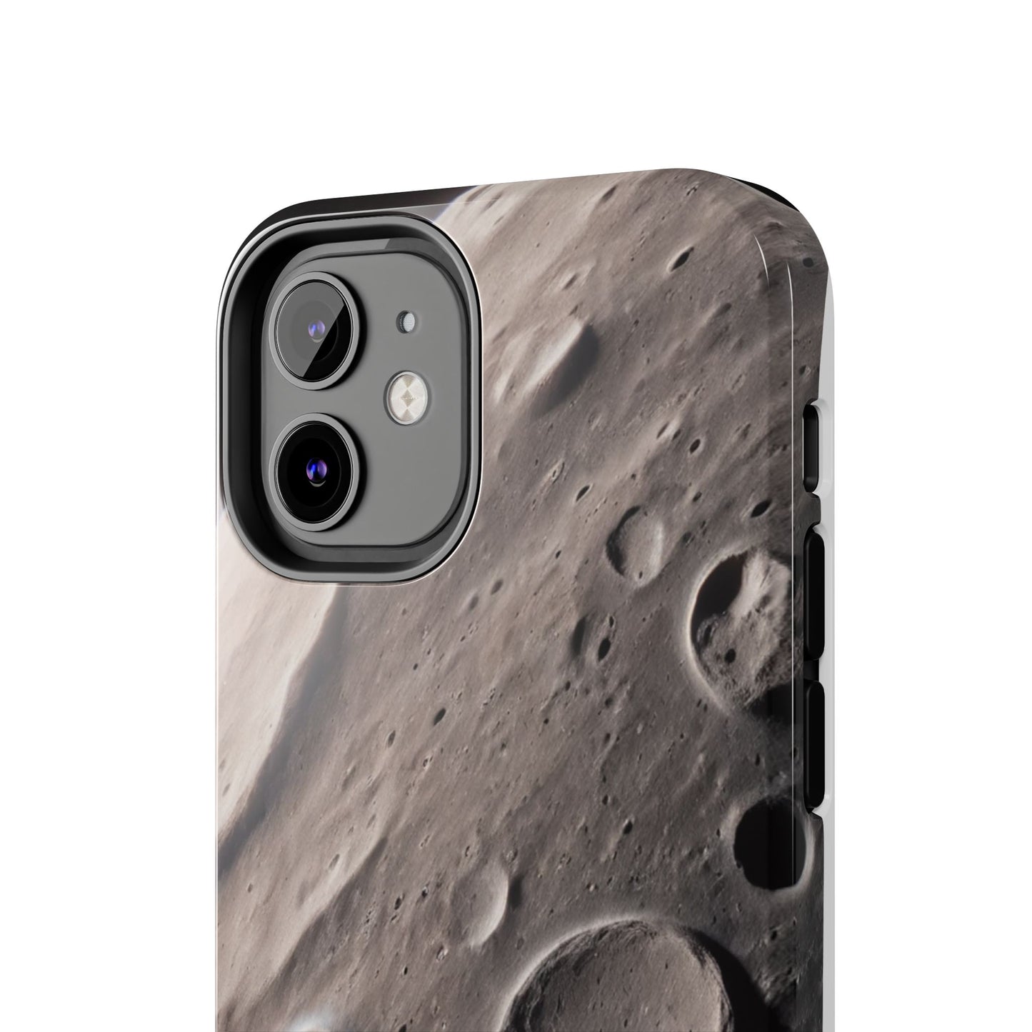 Celestial Moon Surface Tough Phone Case | Durable Space-Themed Design - for iPhone