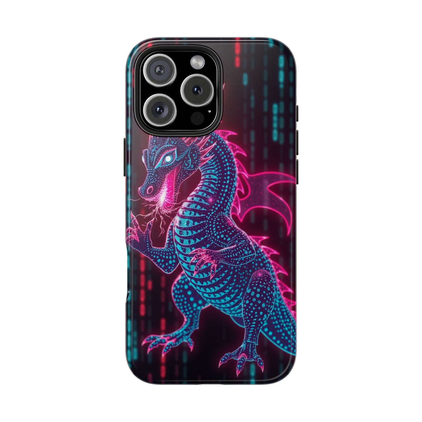 Electrifying Dragon Phone Case - Tough, Stylish Protection for Fantasy Lovers