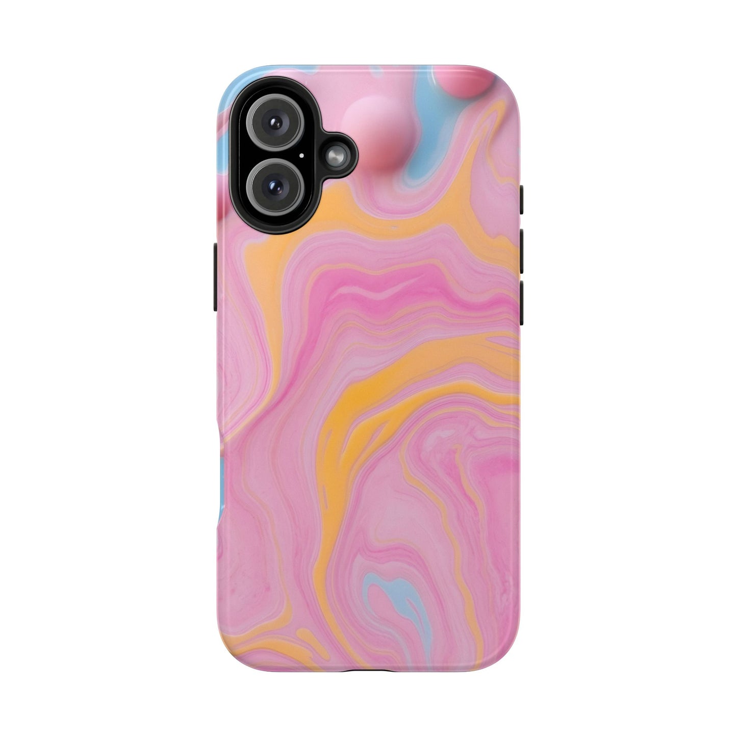 Liquid Candy Abstract Tough Phone Case - Durable Protection with Artistic Design - for iPhone