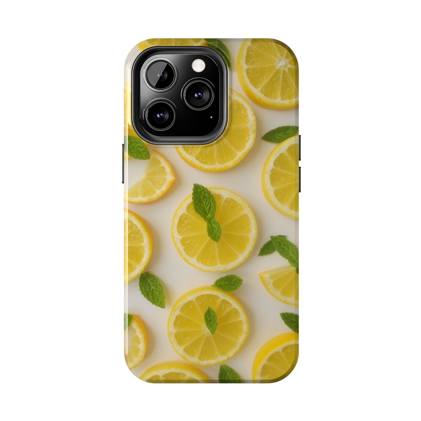 Fresh Lemons Slices - Tough Phone Case - for iPhone