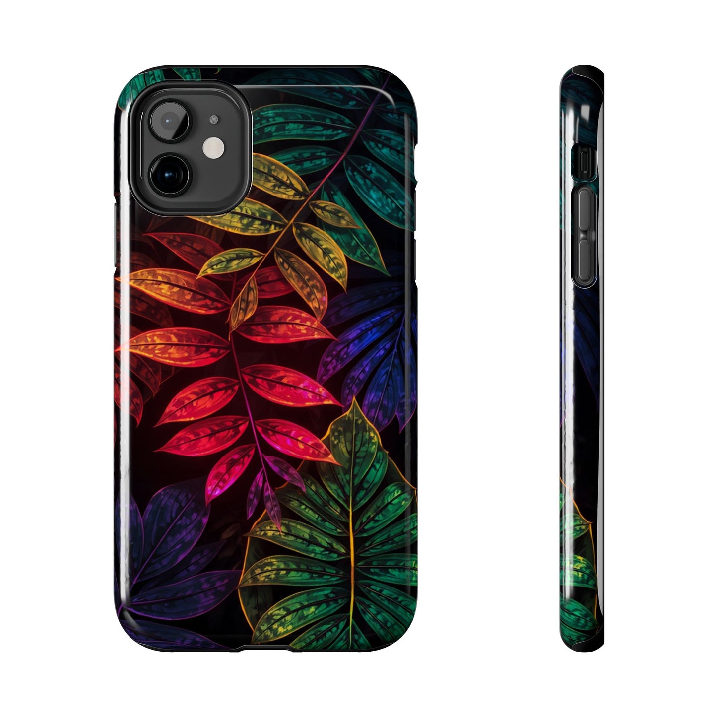 Vibrant Tropical Leaf Tough Phone Case
