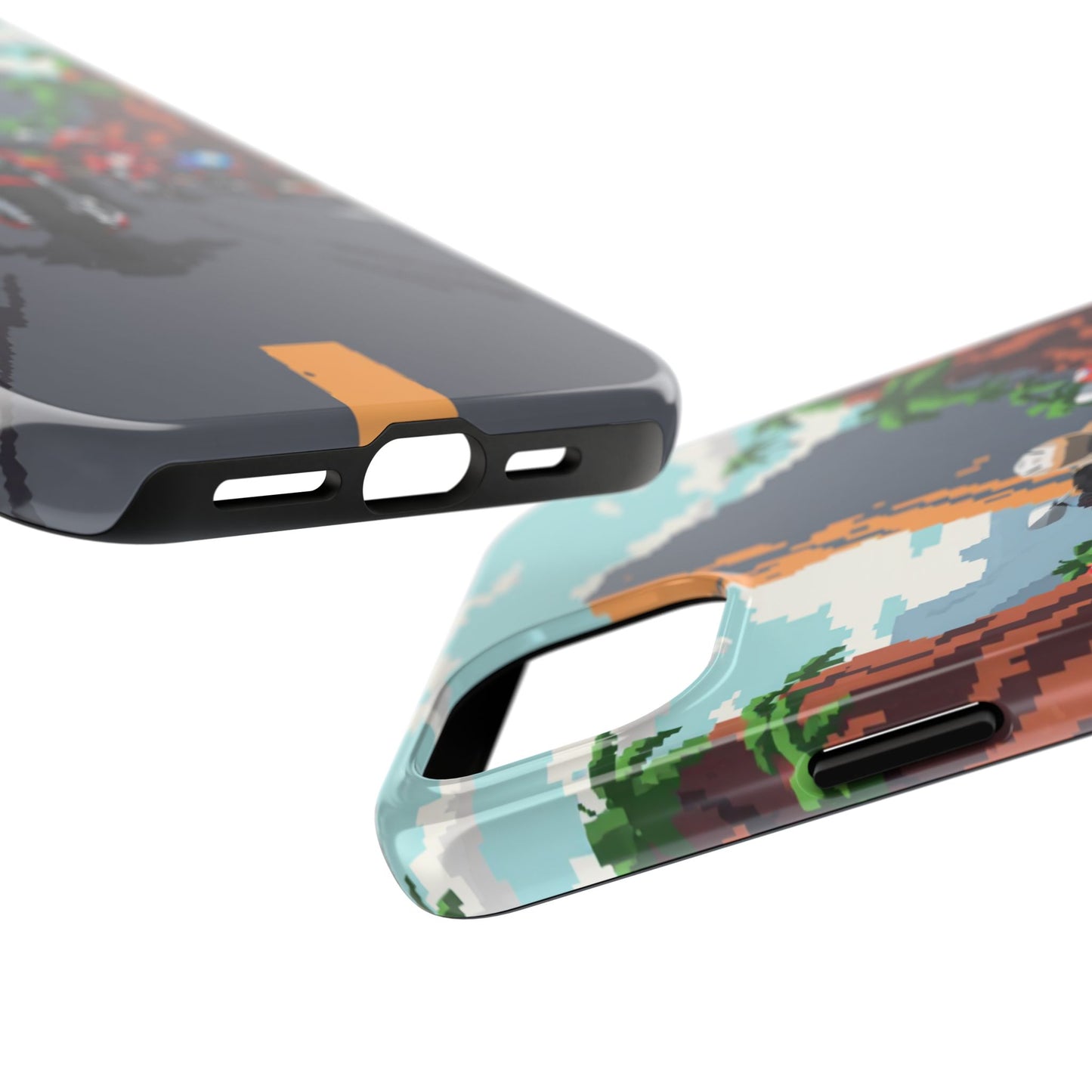 Retro Biker Tough Phone Case - Perfect for Motorcycle Lovers