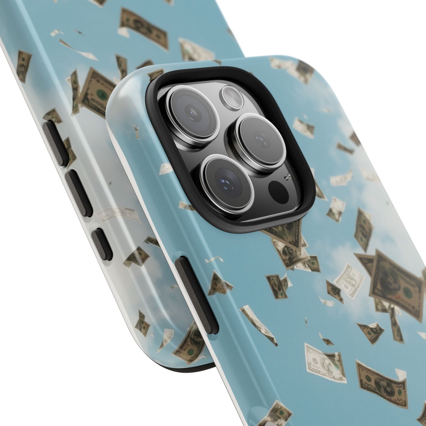 Cinematic Money Rain Phone Case | Tough & Stylish Accessory for Trendsetters, Gift for Birthdays, Graduations, and Celebrations